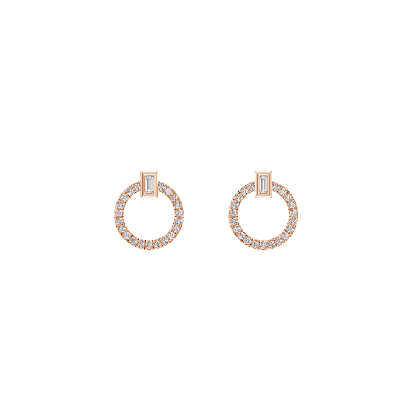 Geo Radiance Diamond Studs