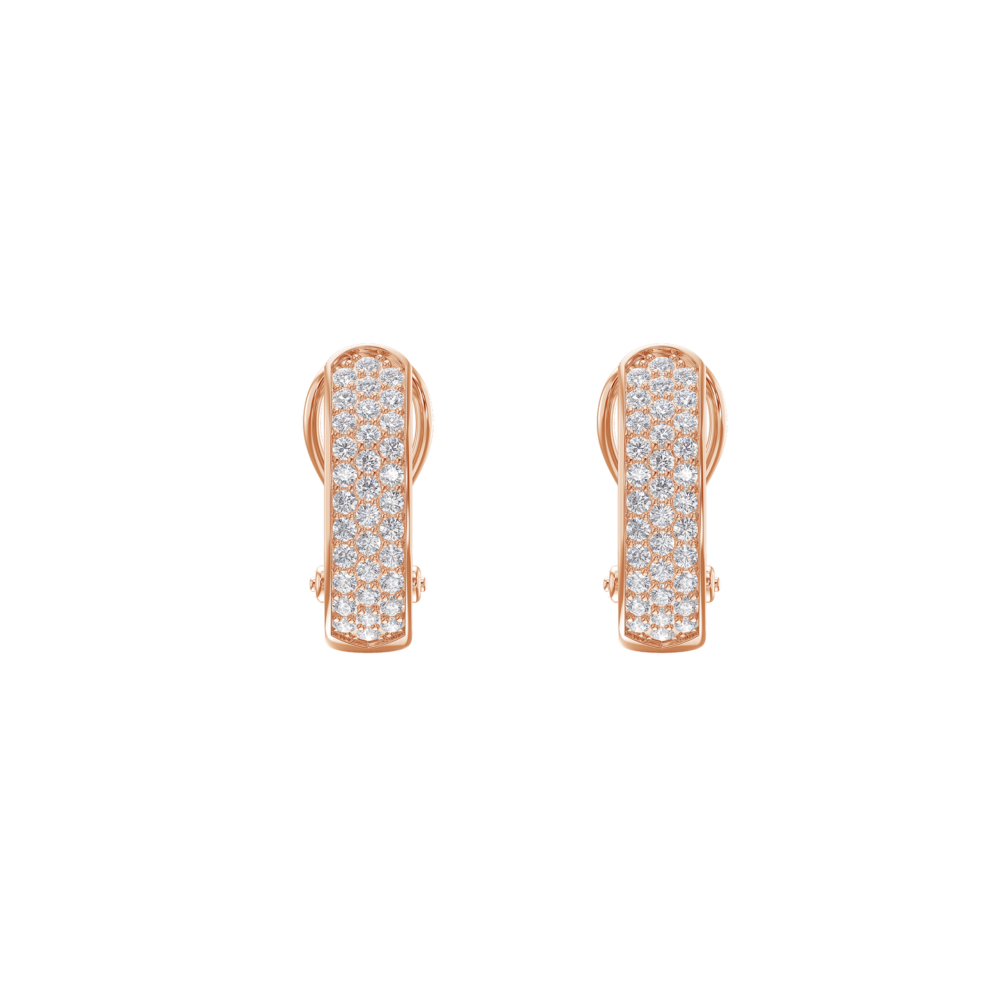 Triple Radiance Hoop Earrings