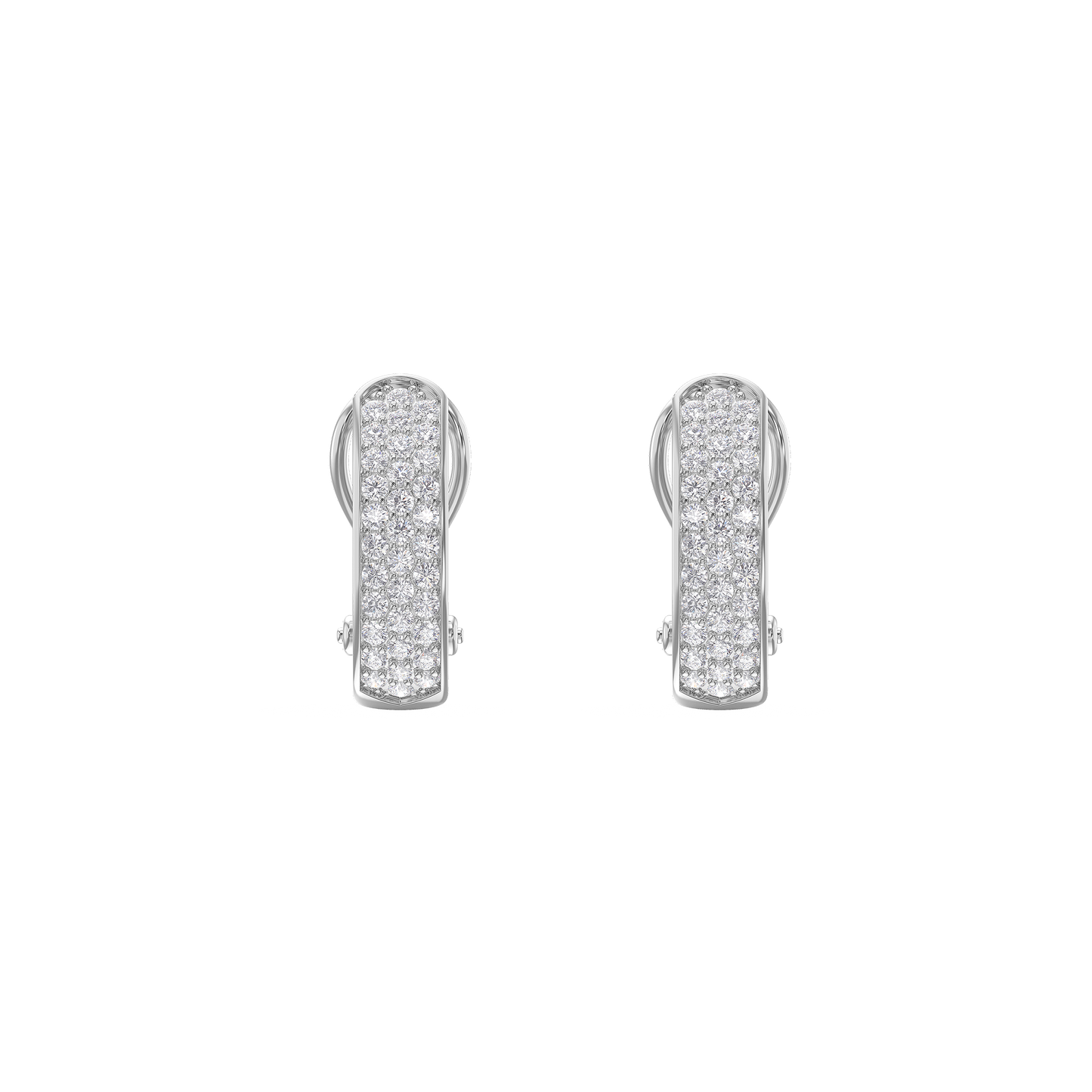 Triple Radiance Hoop Earrings