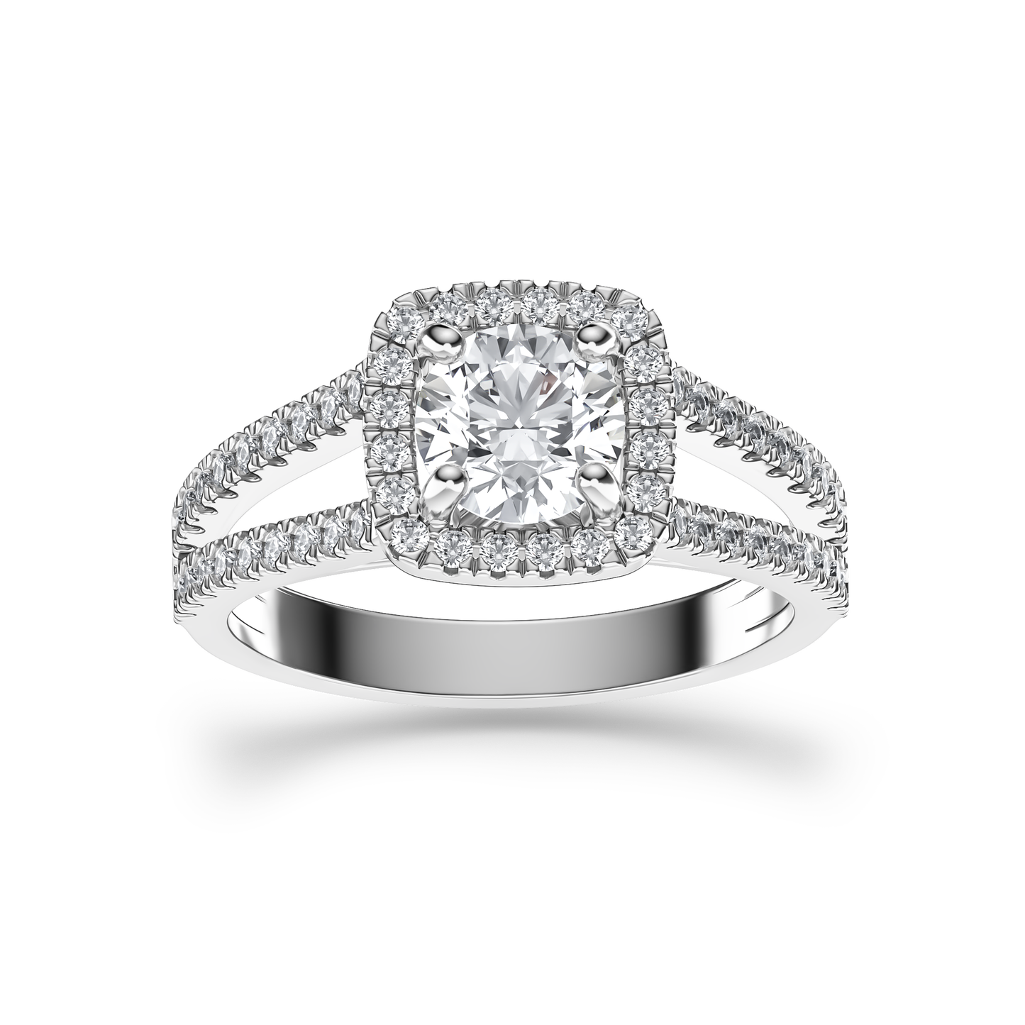 Vivid Halo Splendor Ring