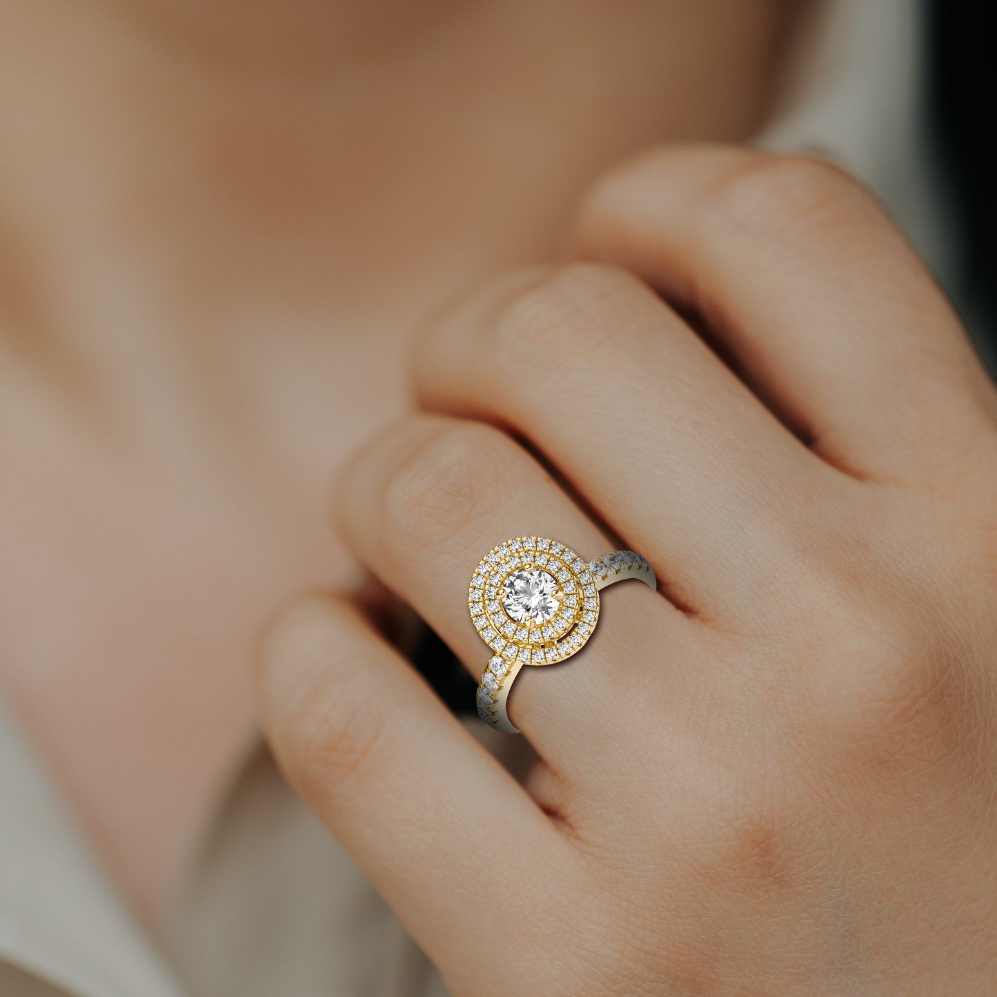 Eternal Spark Halo Ring