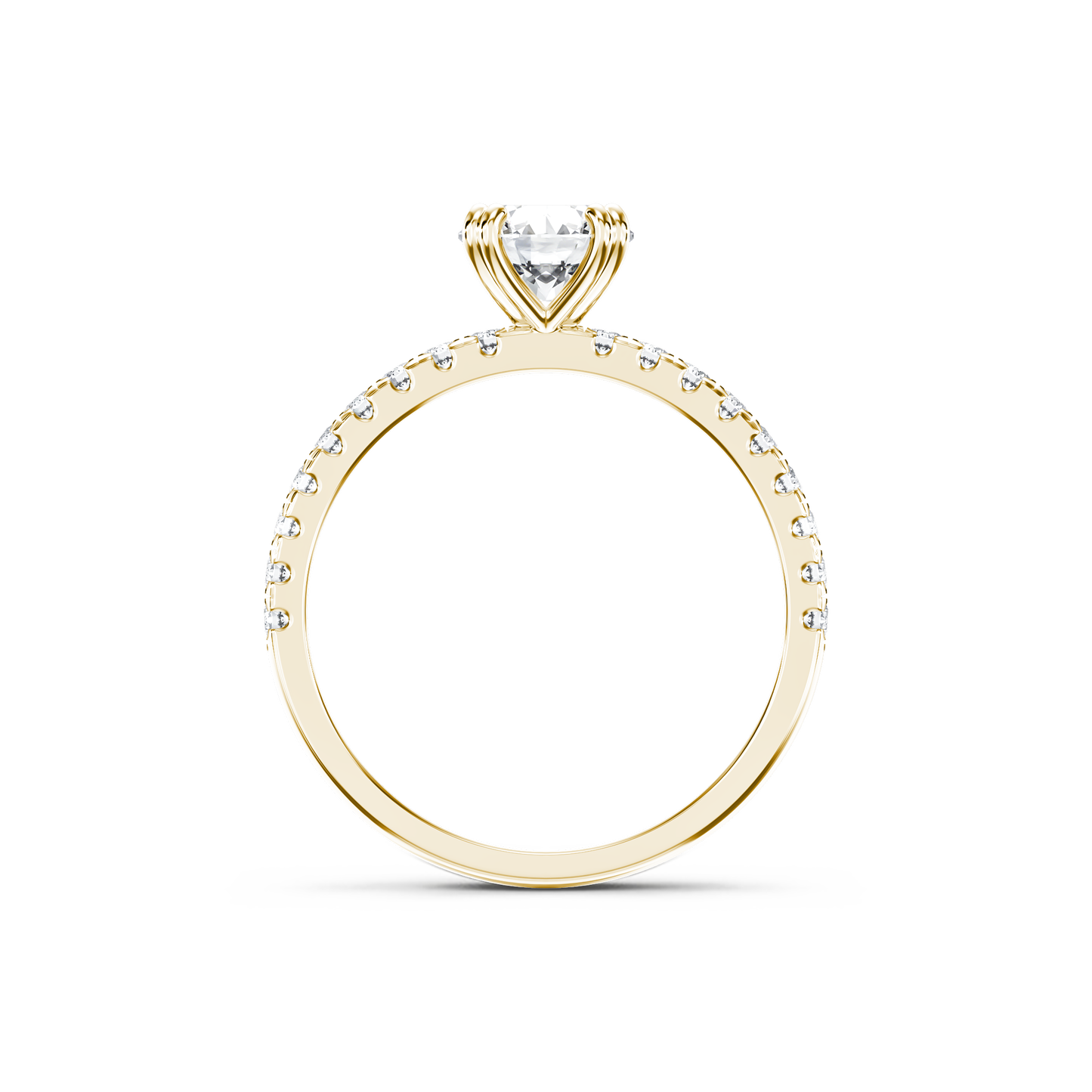 Serene Spark Ring