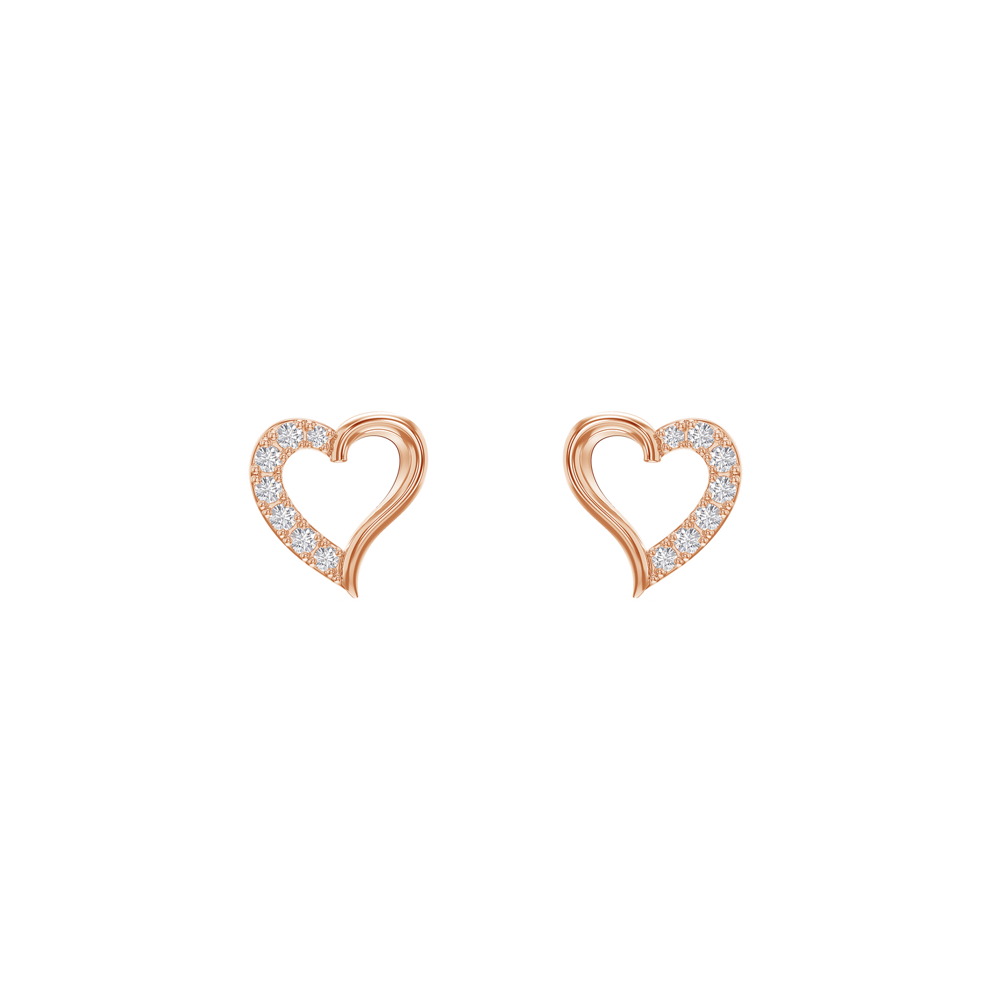Heart of Radiance Studs