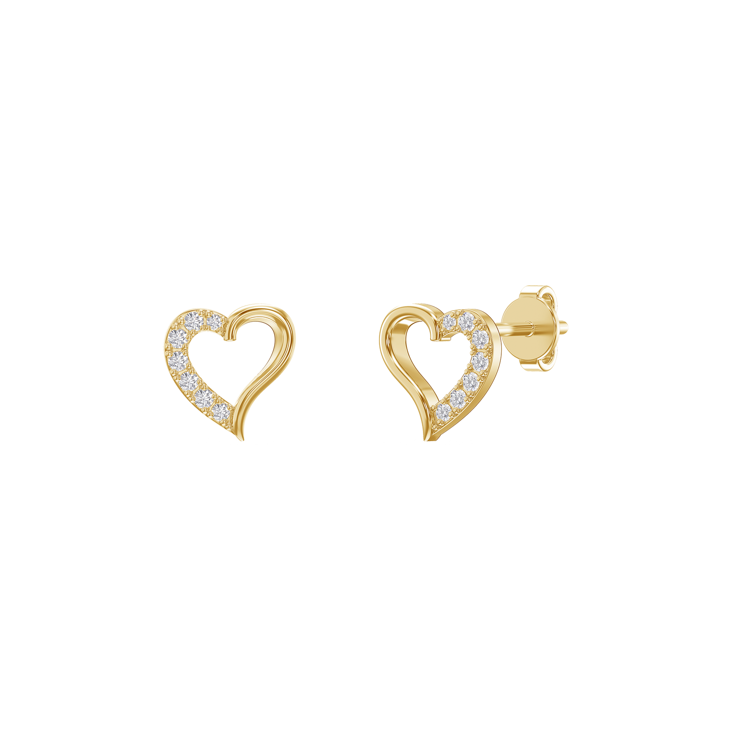 Heart of Radiance Studs