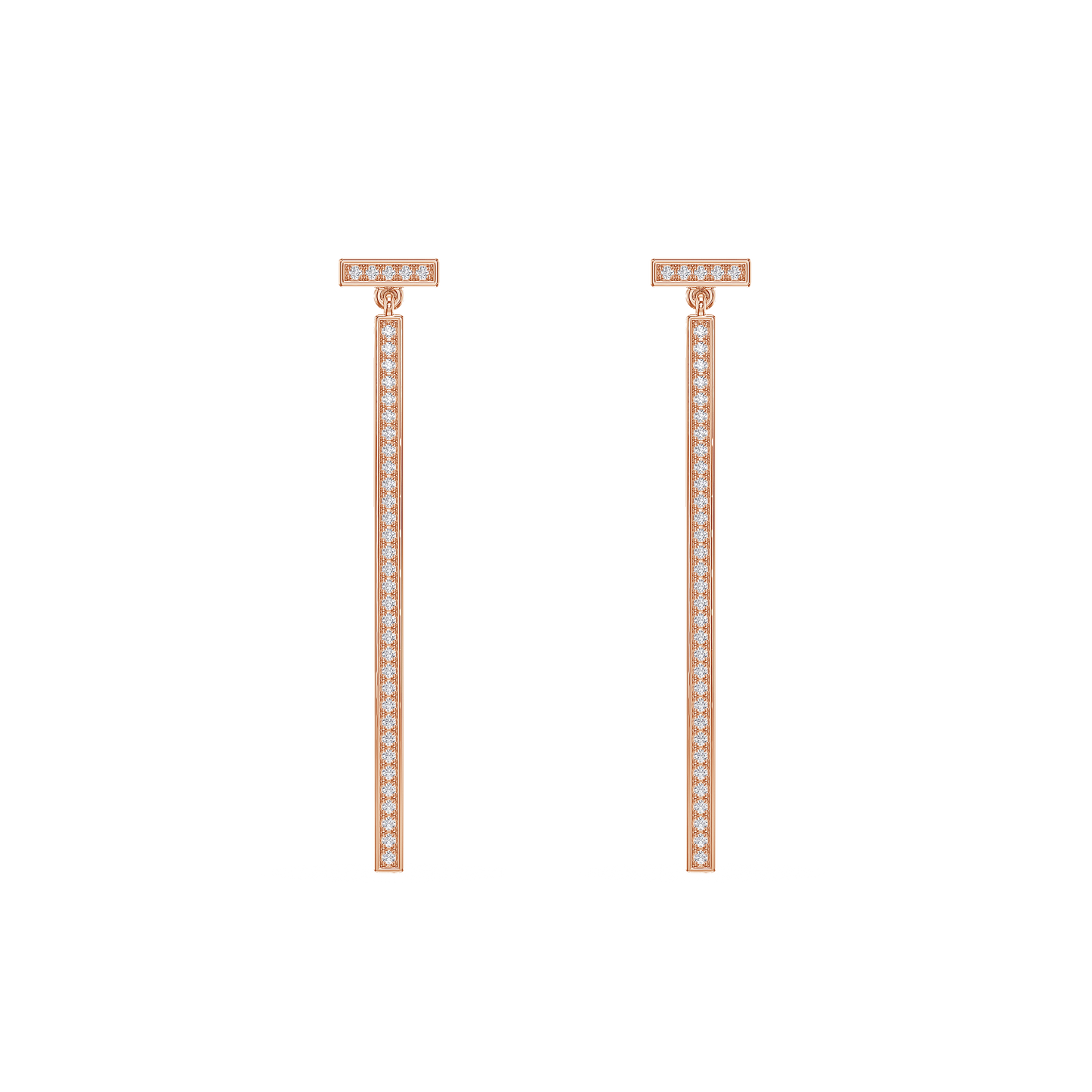 Luminous T-Bar Earrings
