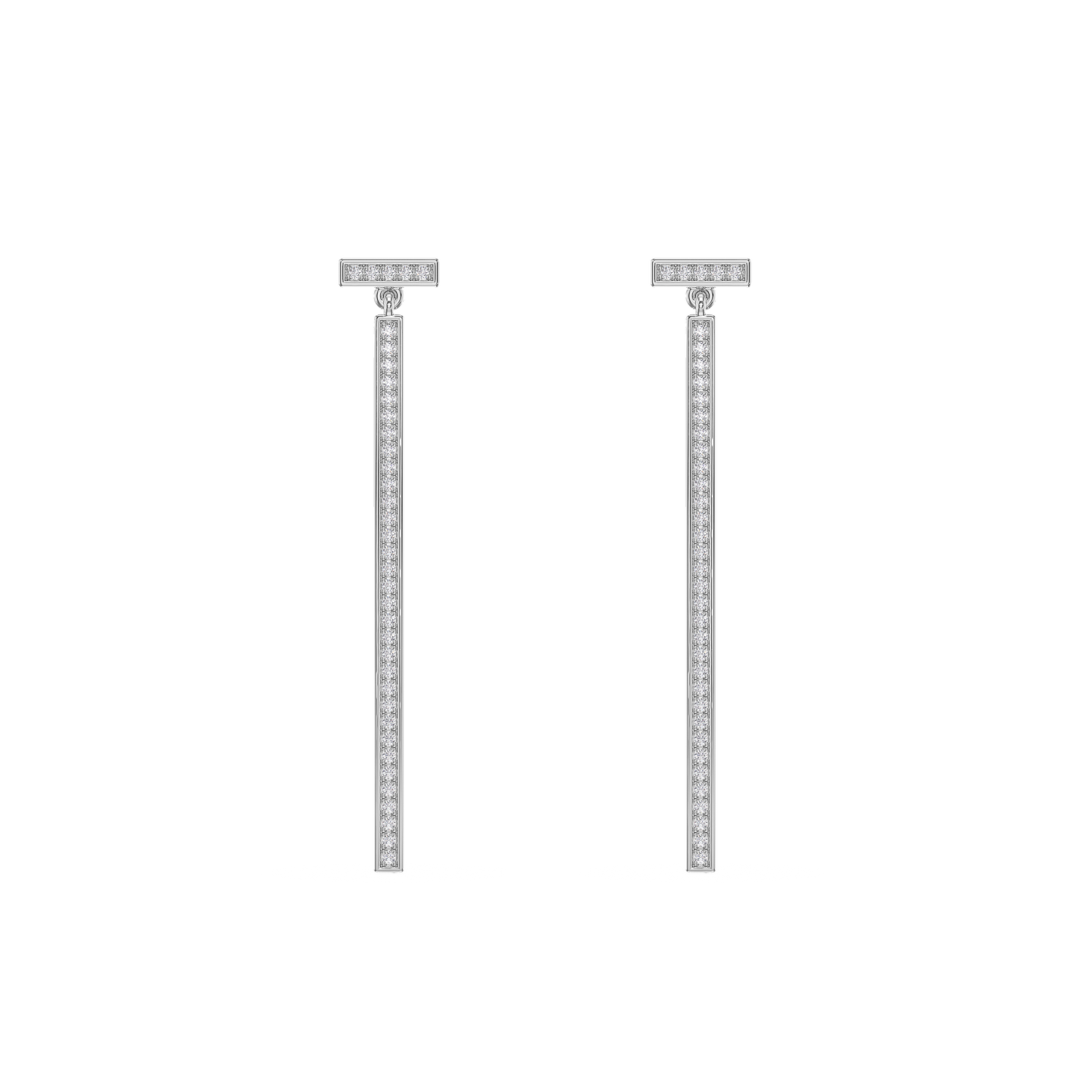 Luminous T-Bar Earrings