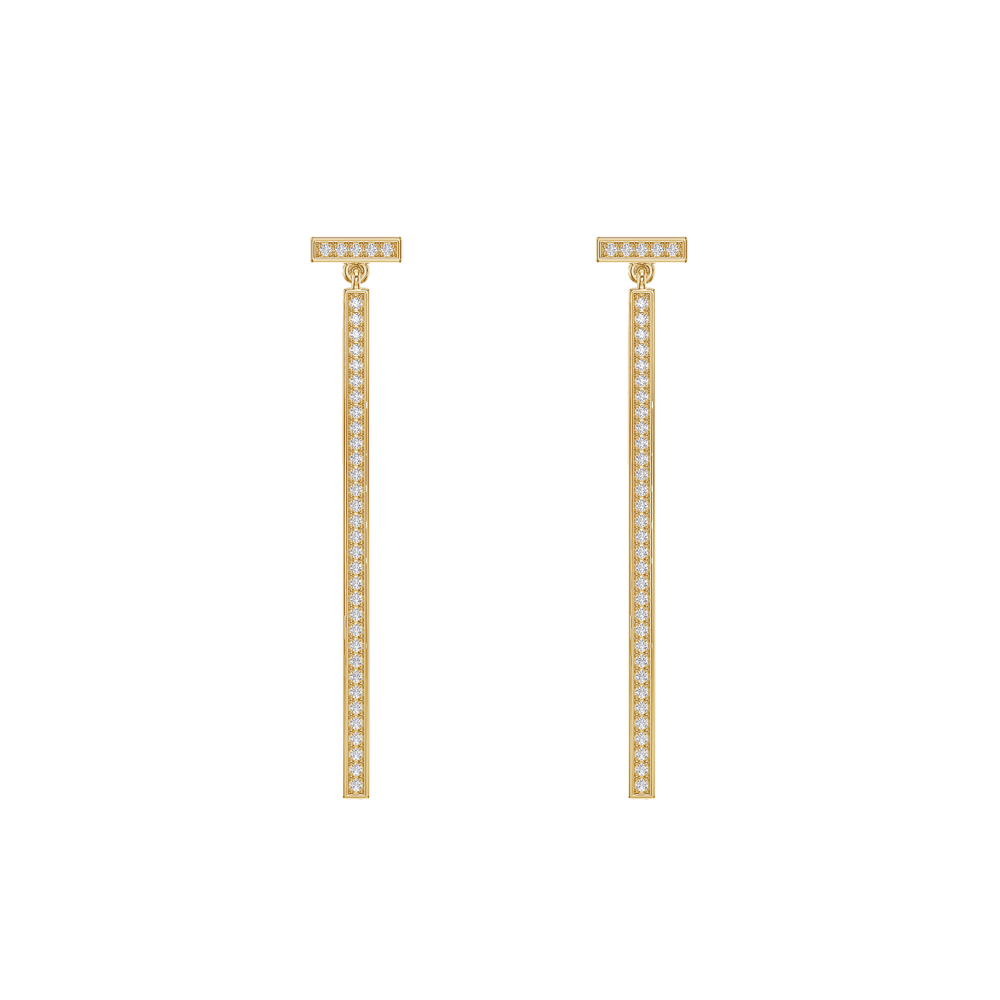 Luminous T-Bar Earrings