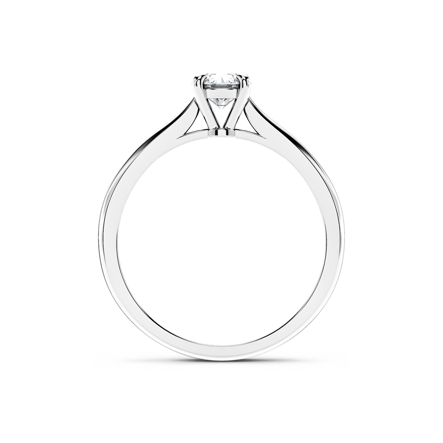 Elevated Brilliance Solitaire Ring