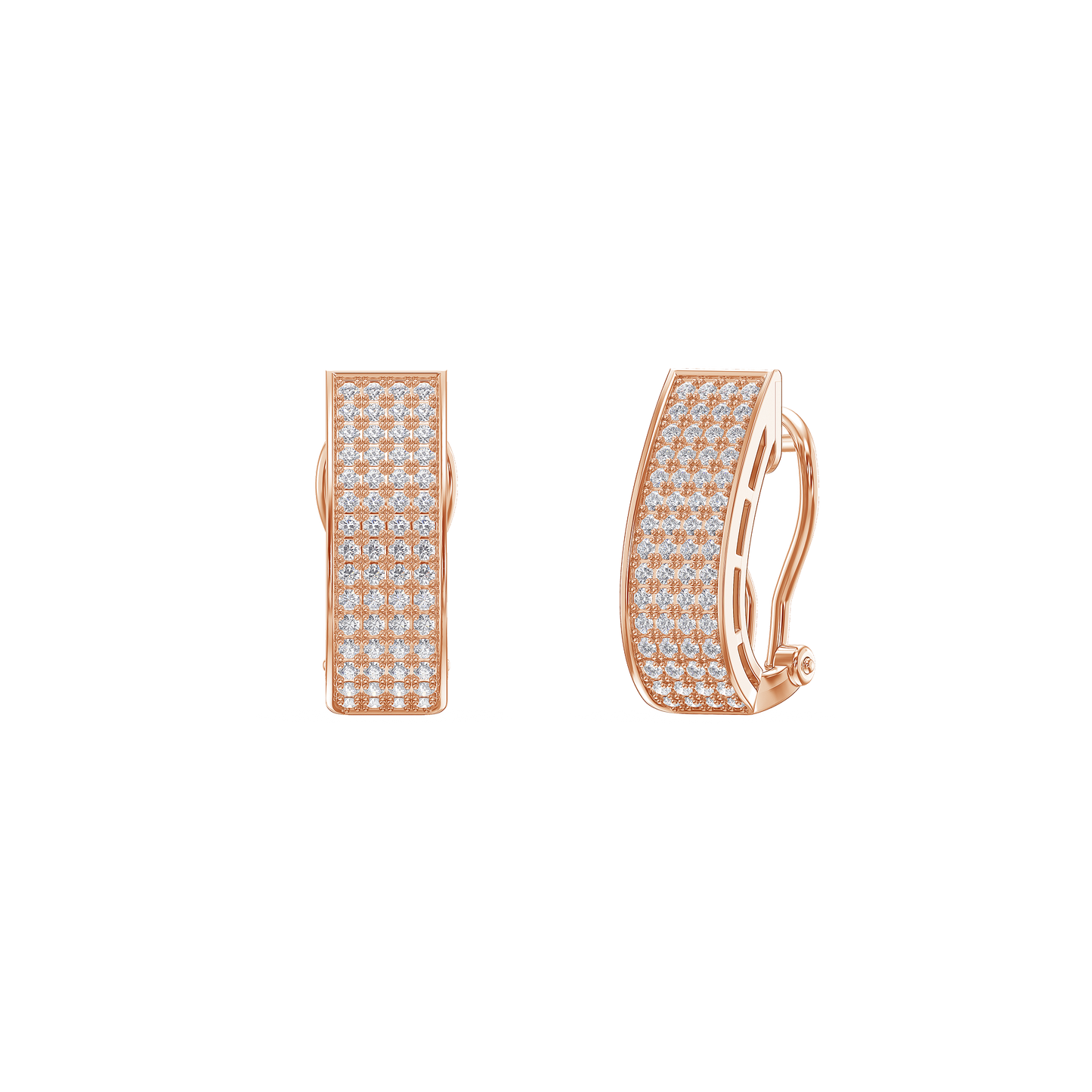 Lumina Diamond Pave Earrings