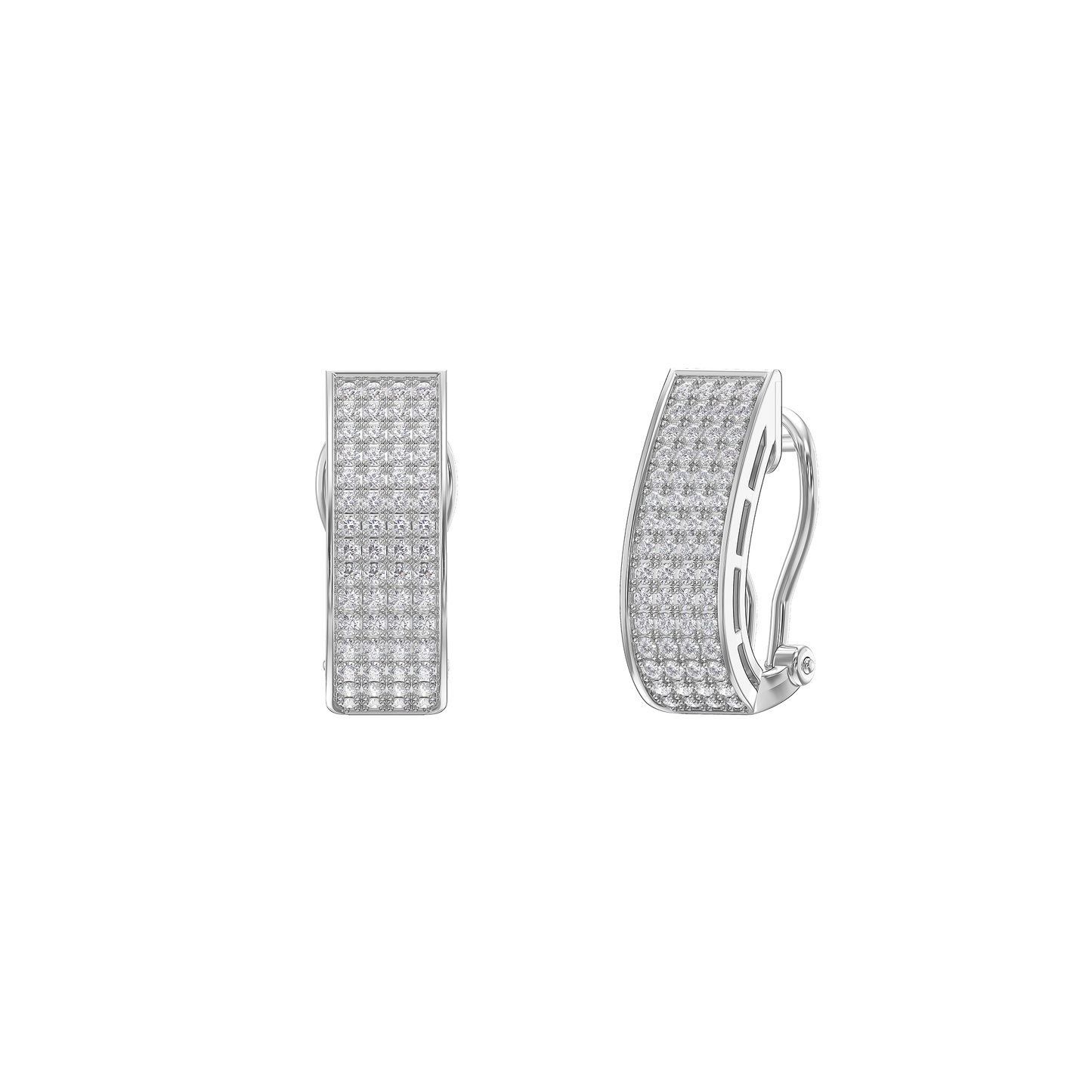 Lumina Diamond Pave Earrings