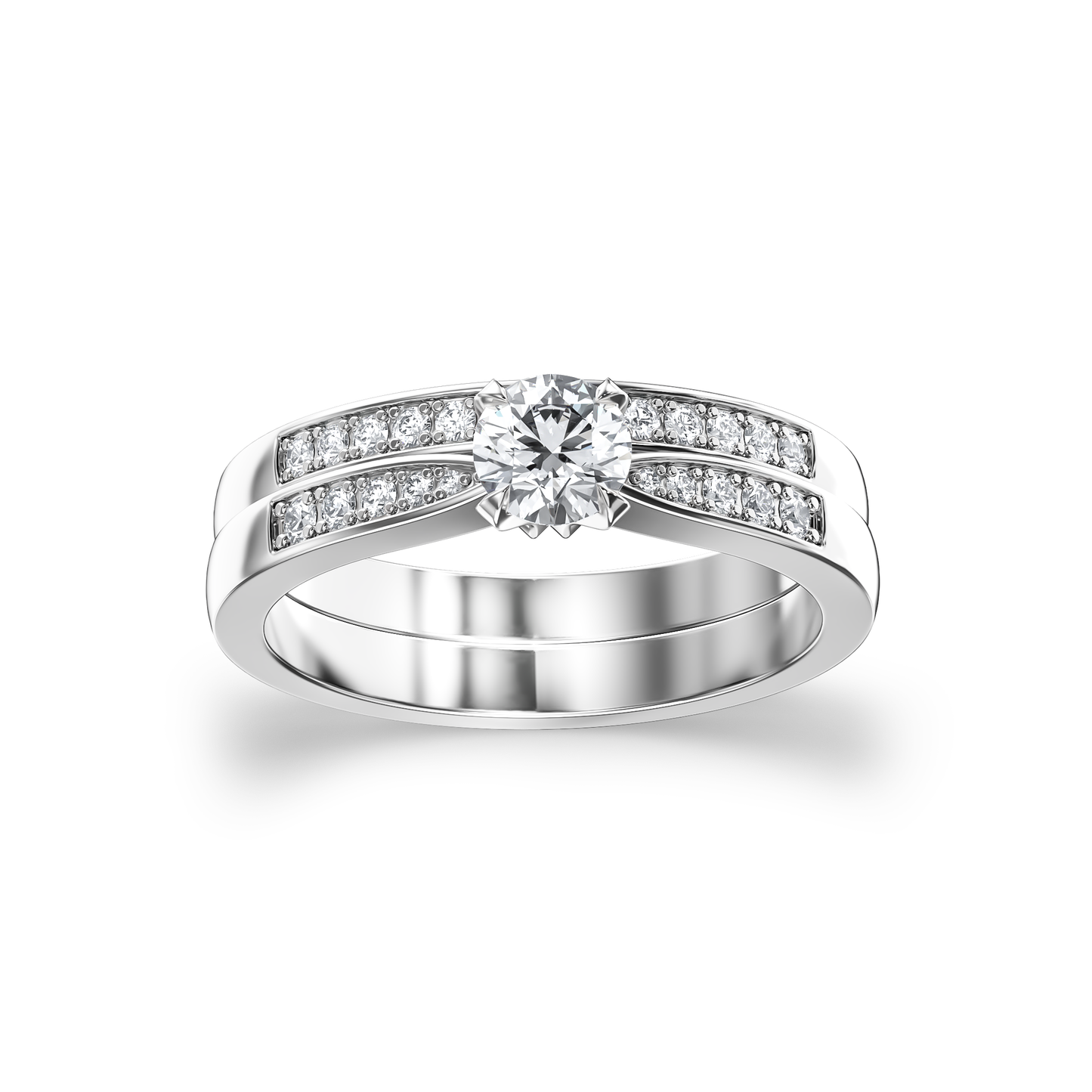 Dazzling Duo Radiance Ring