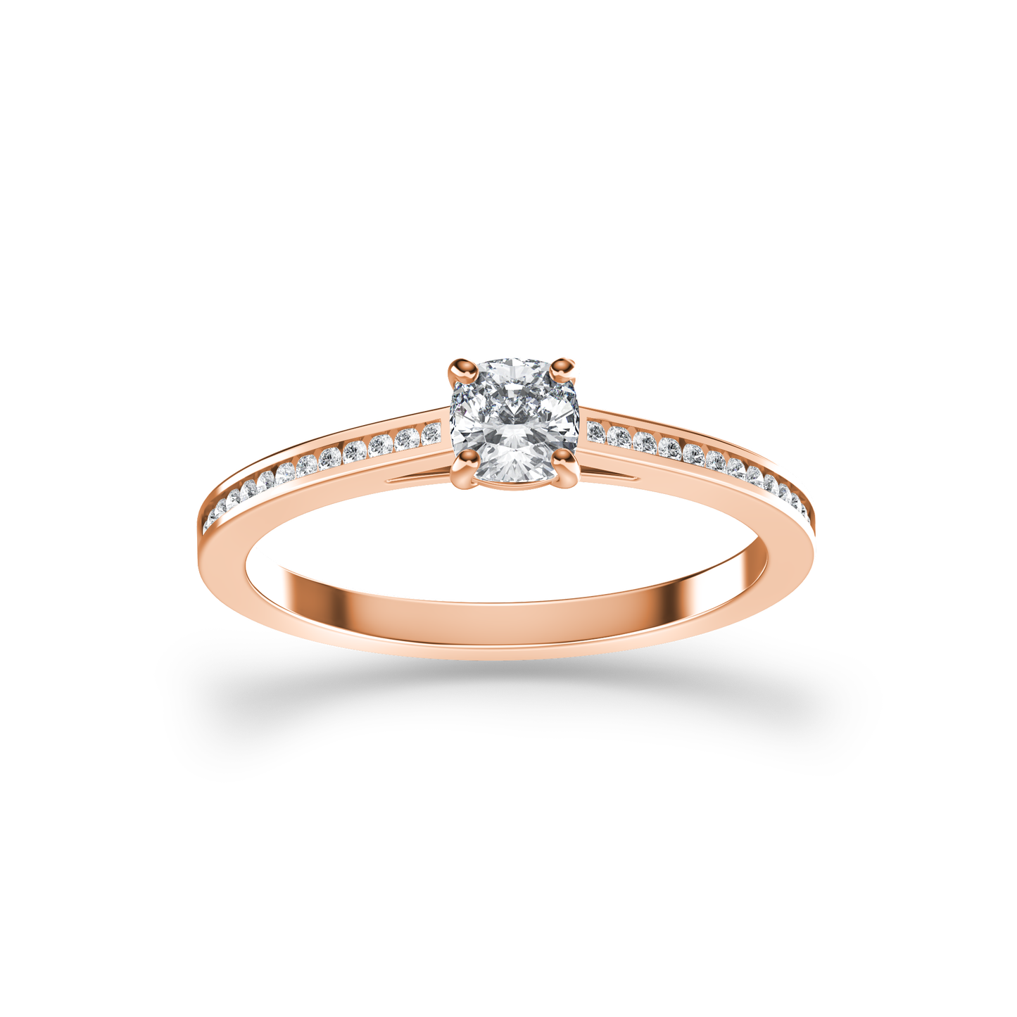 Enduring Love Cushion Ring