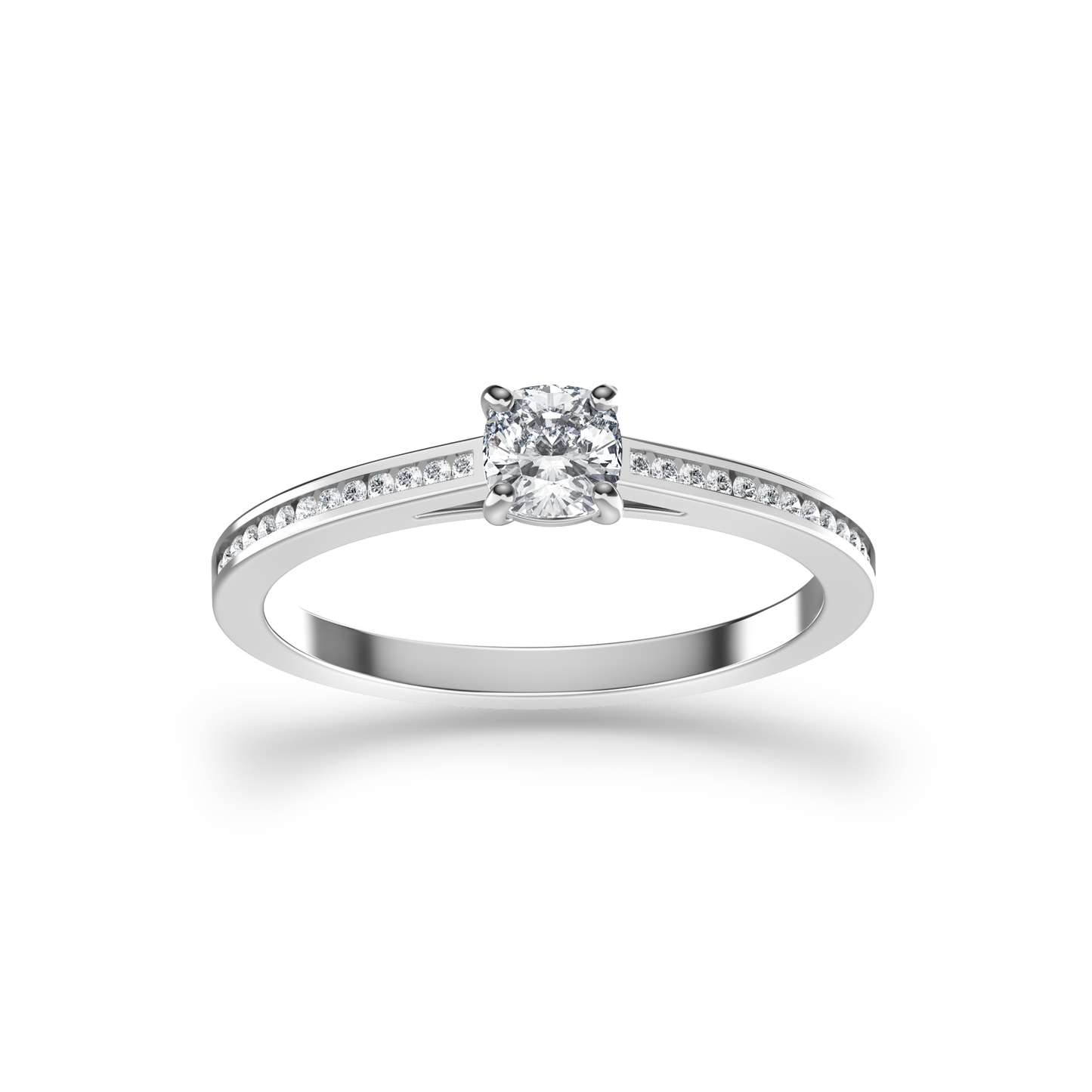 Enduring Love Cushion Ring