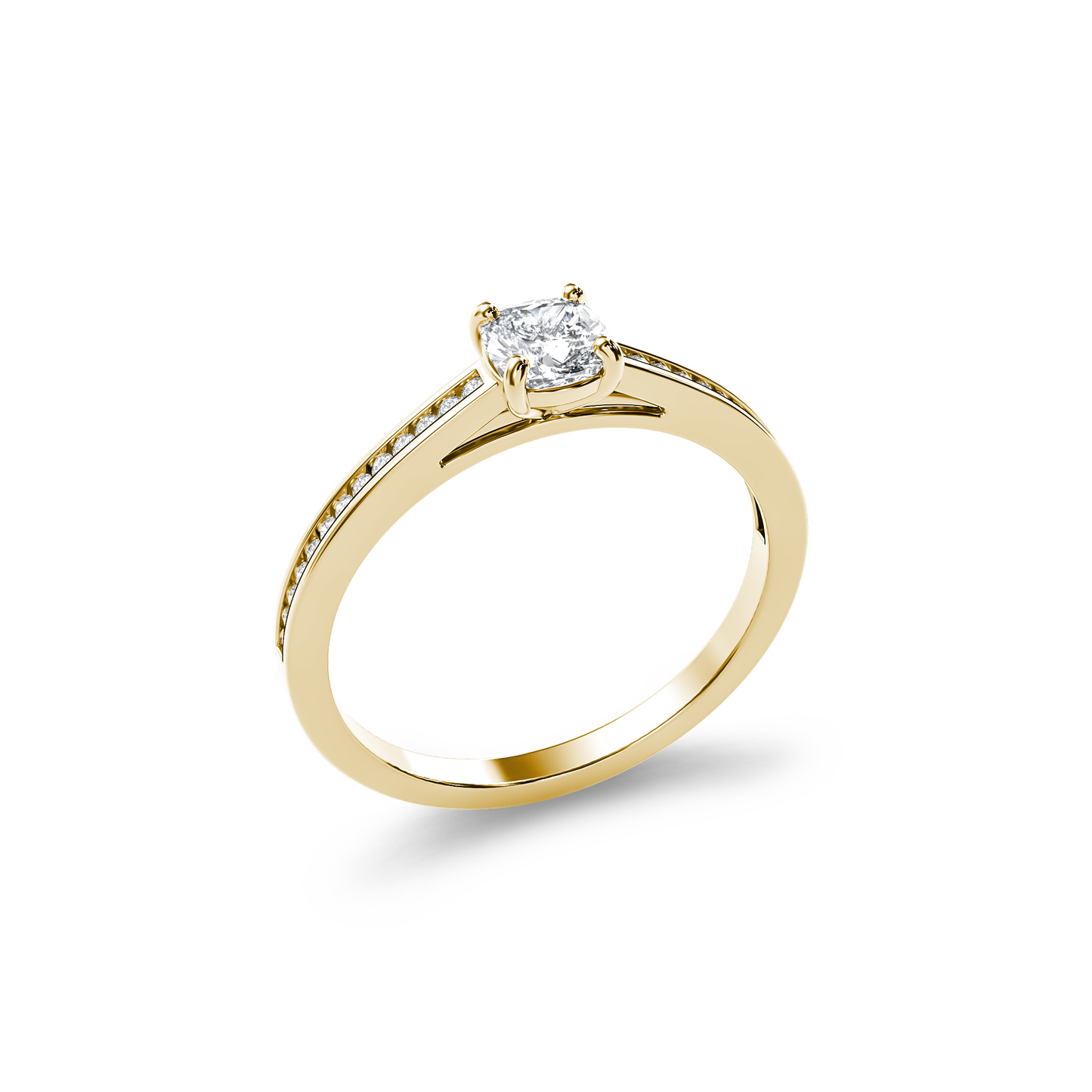 Enduring Love Cushion Ring