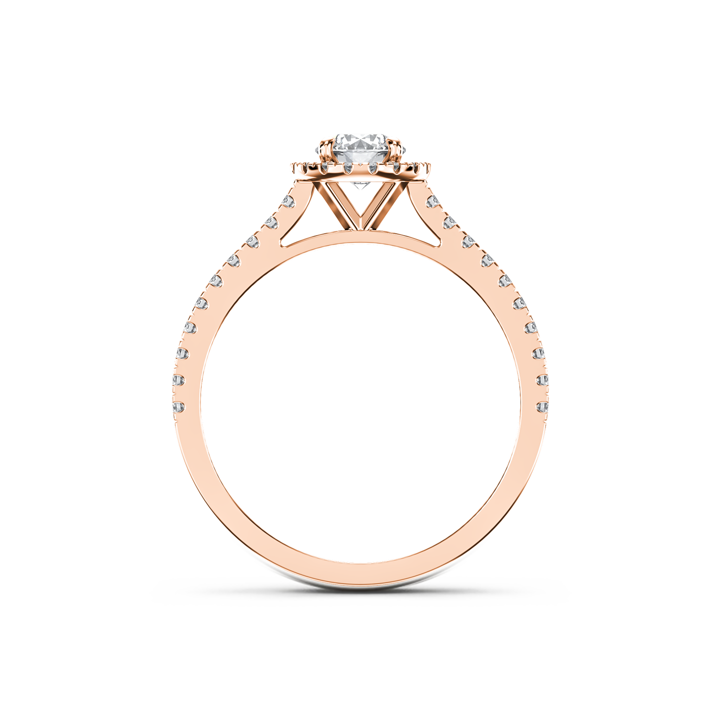 Vivid Halo Symphony Ring