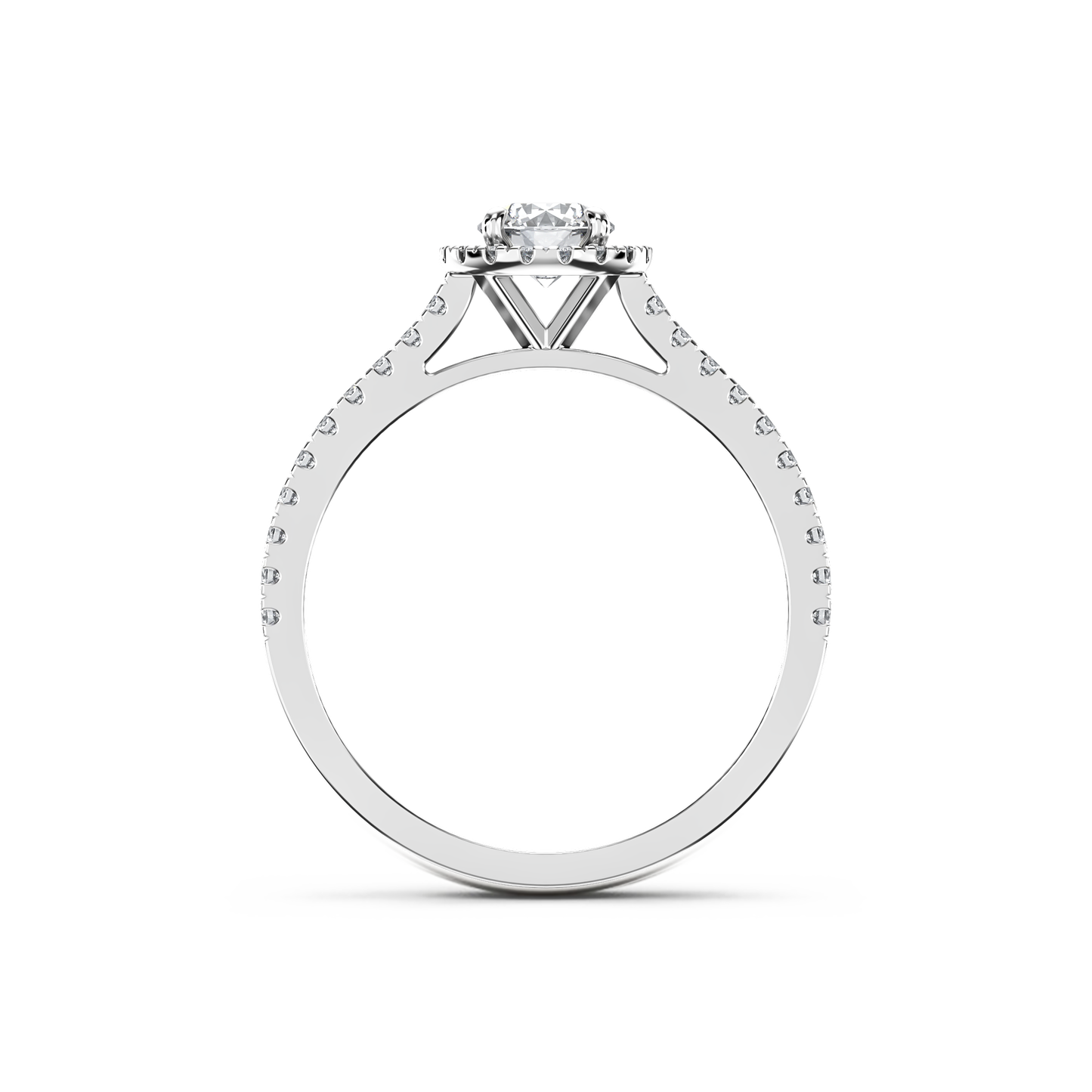 Vivid Halo Symphony Ring