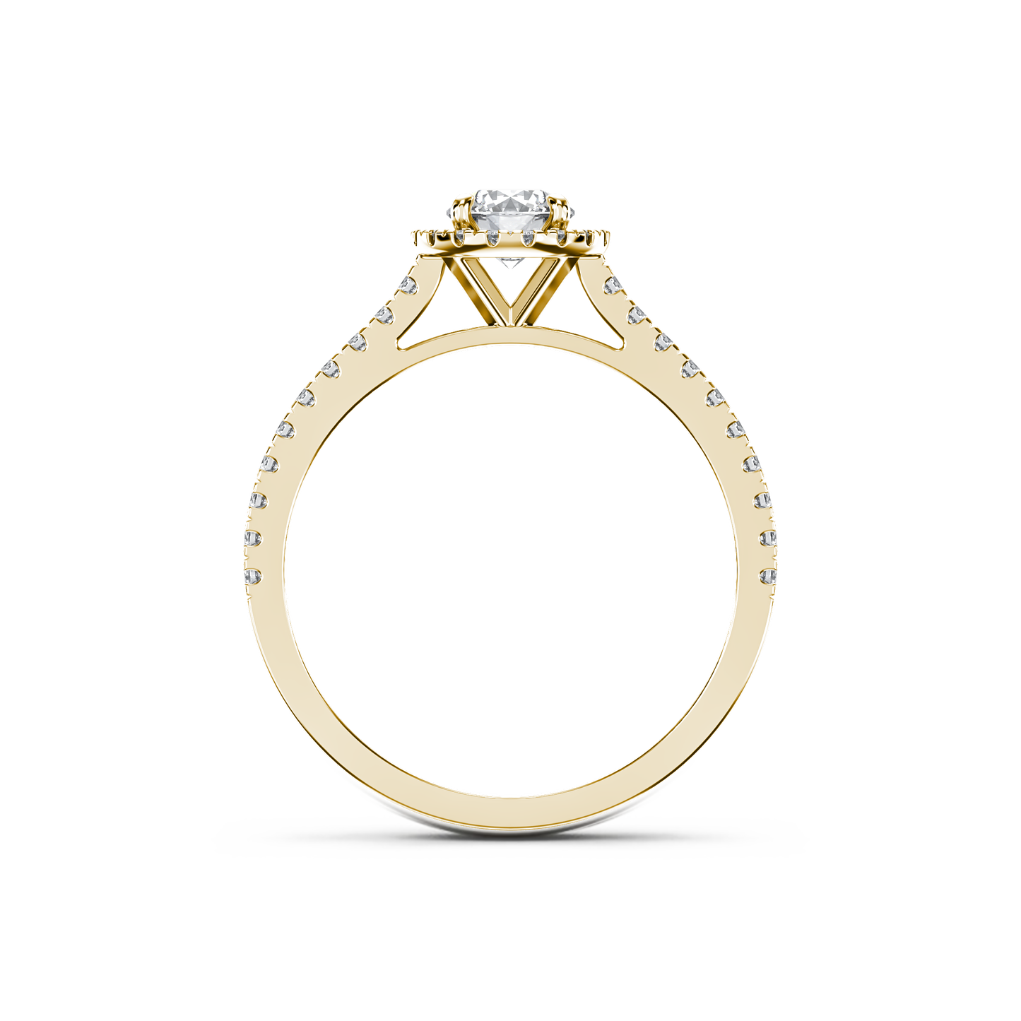 Vivid Halo Symphony Ring