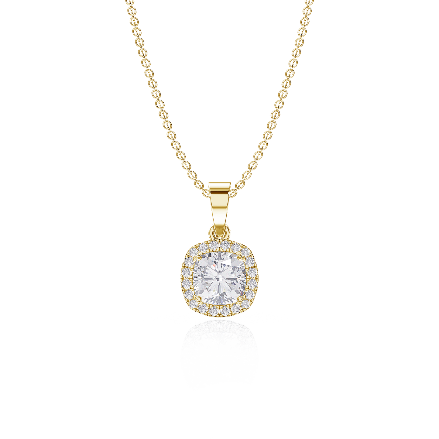 Royal Cushion Pendant