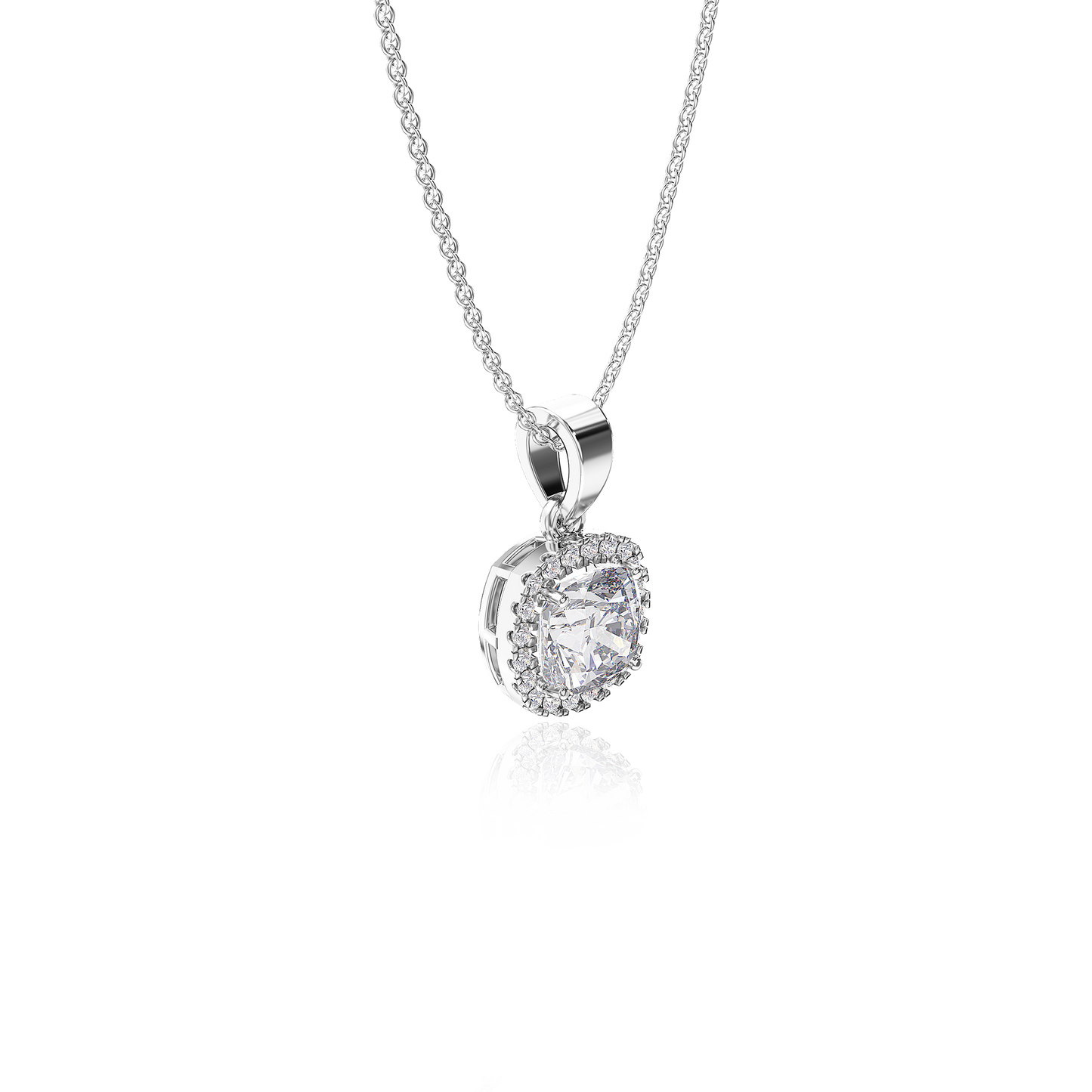 Royal Cushion Pendant
