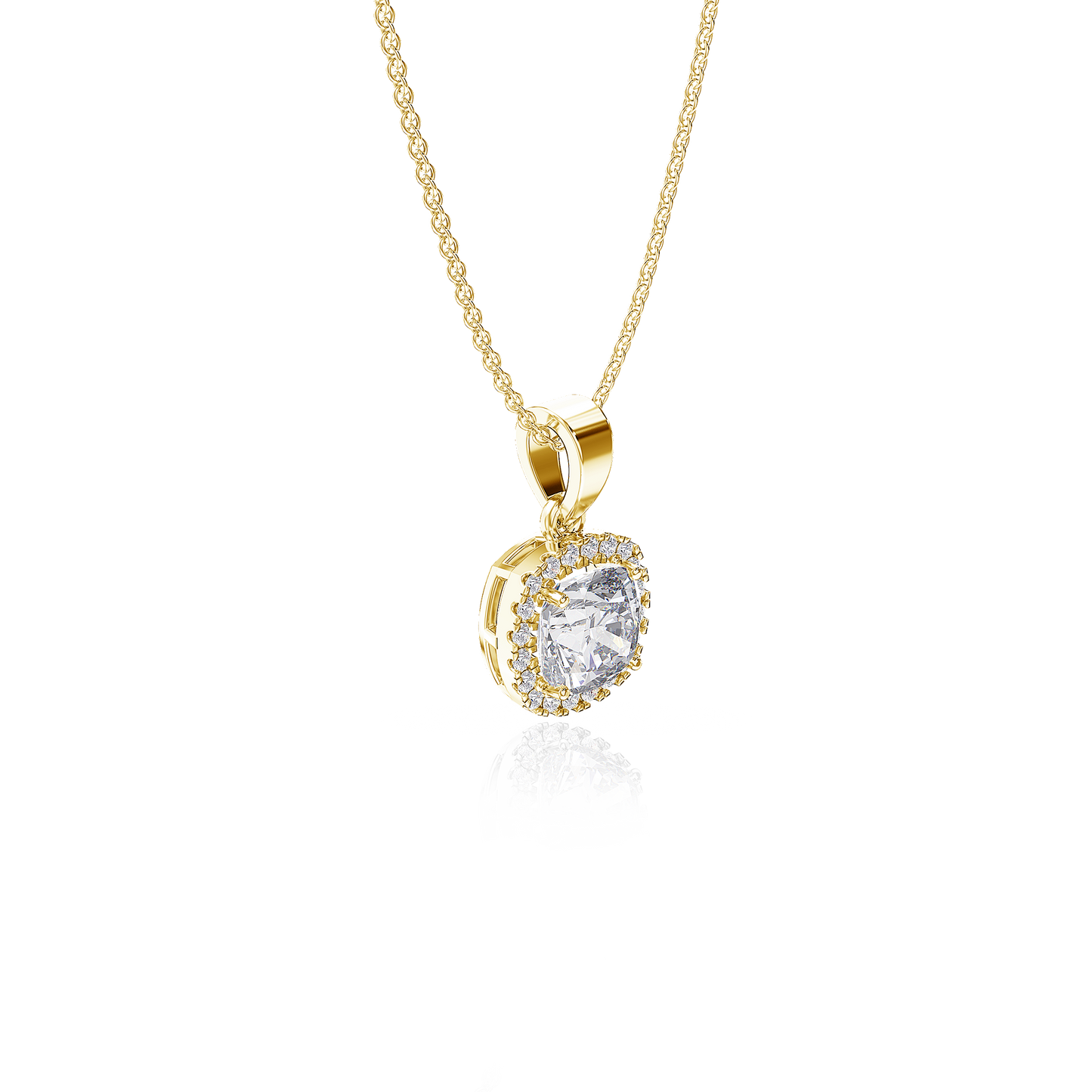 Royal Cushion Pendant