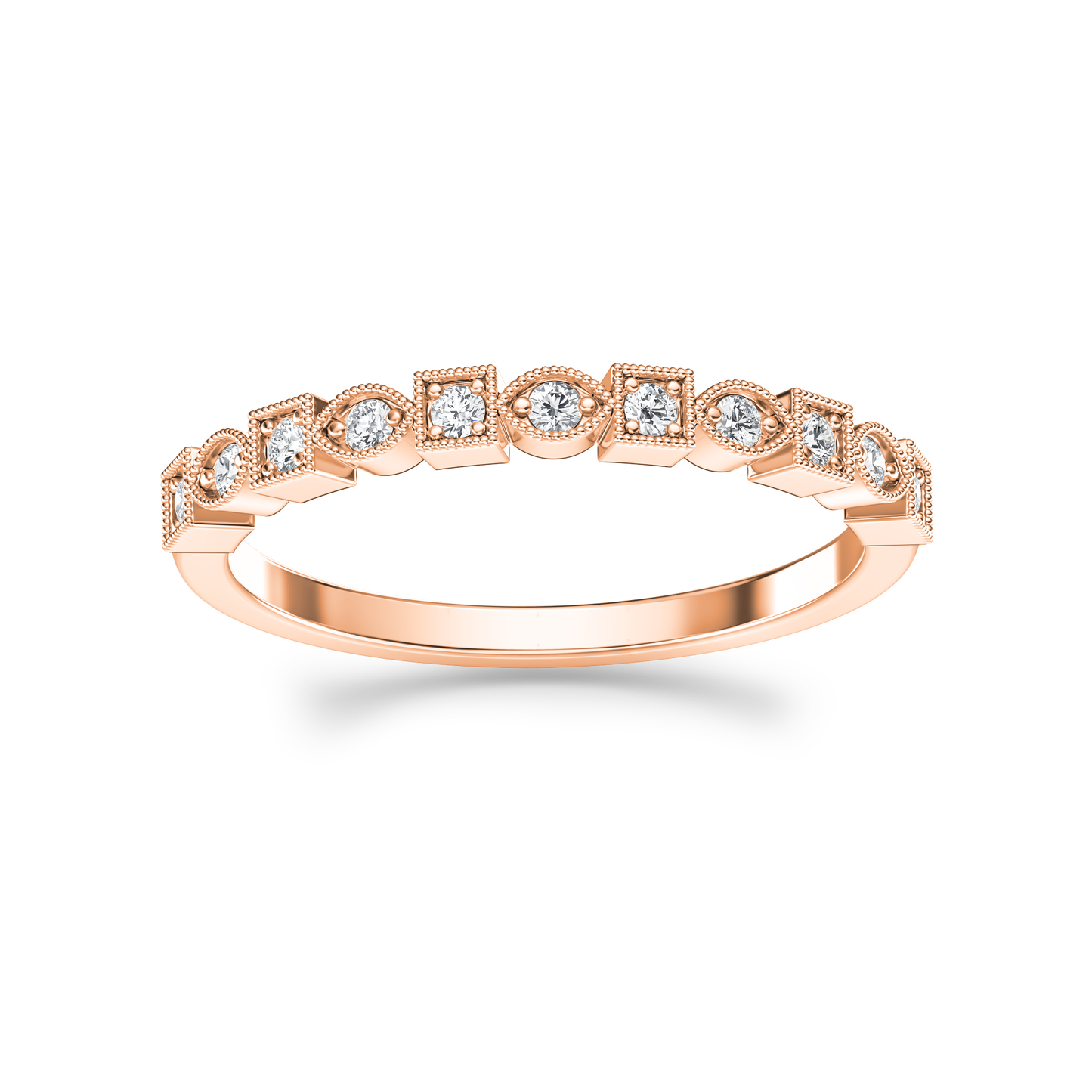 Gleaming Harmony Eternity Ring