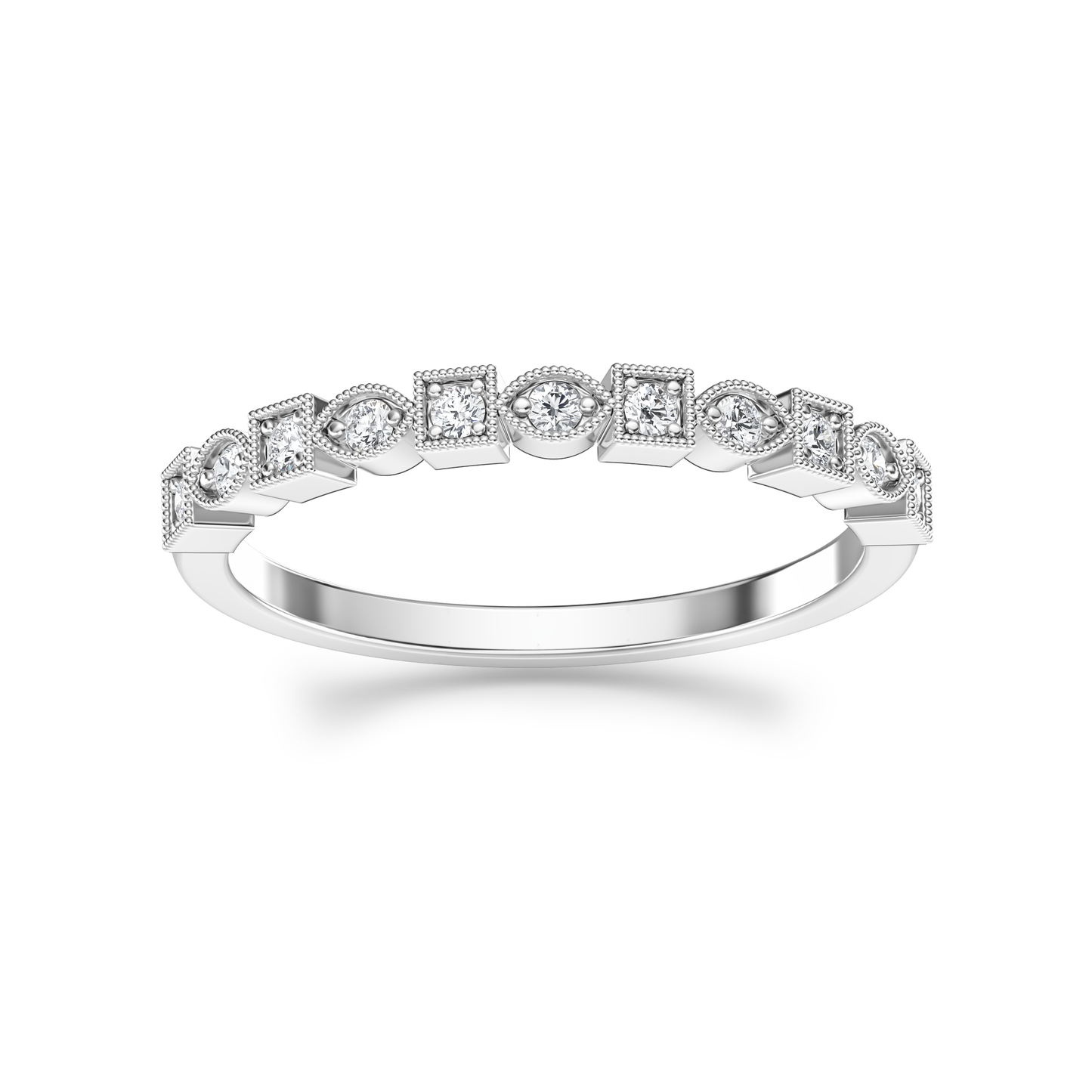 Gleaming Harmony Eternity Ring