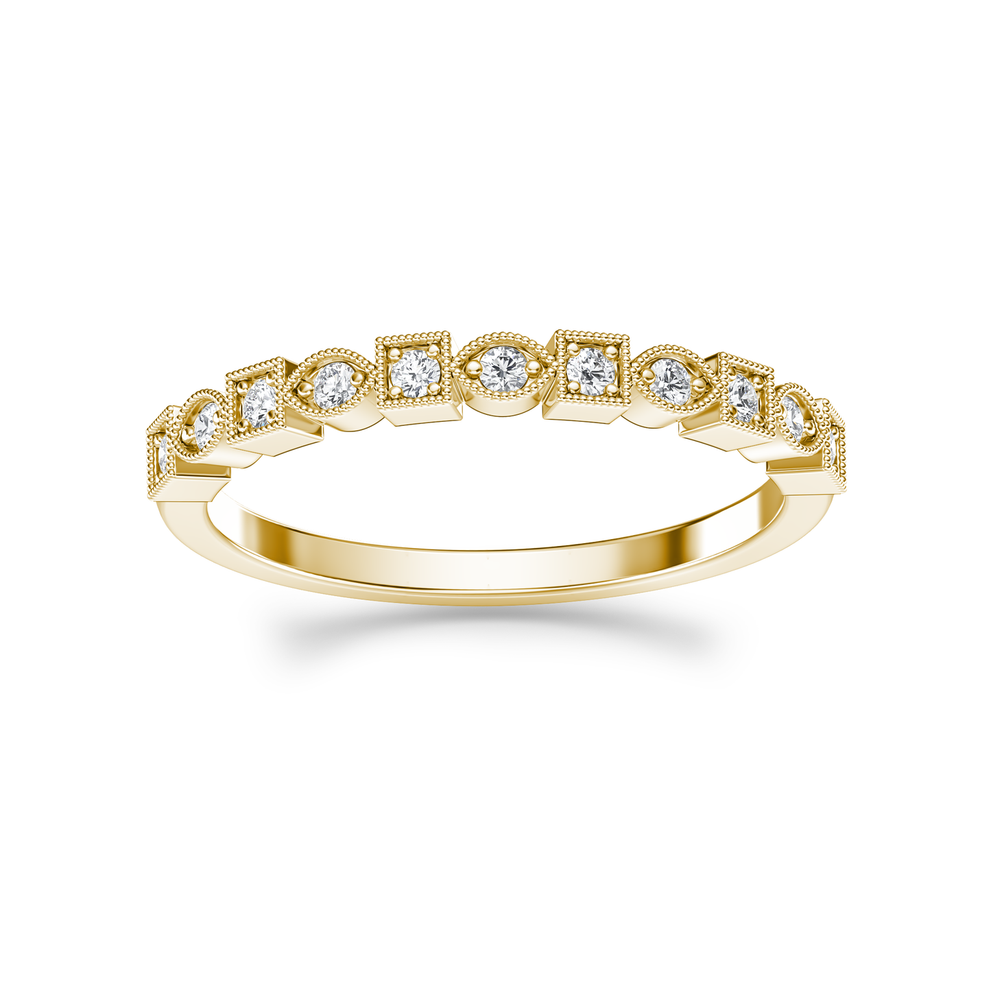 Gleaming Harmony Eternity Ring