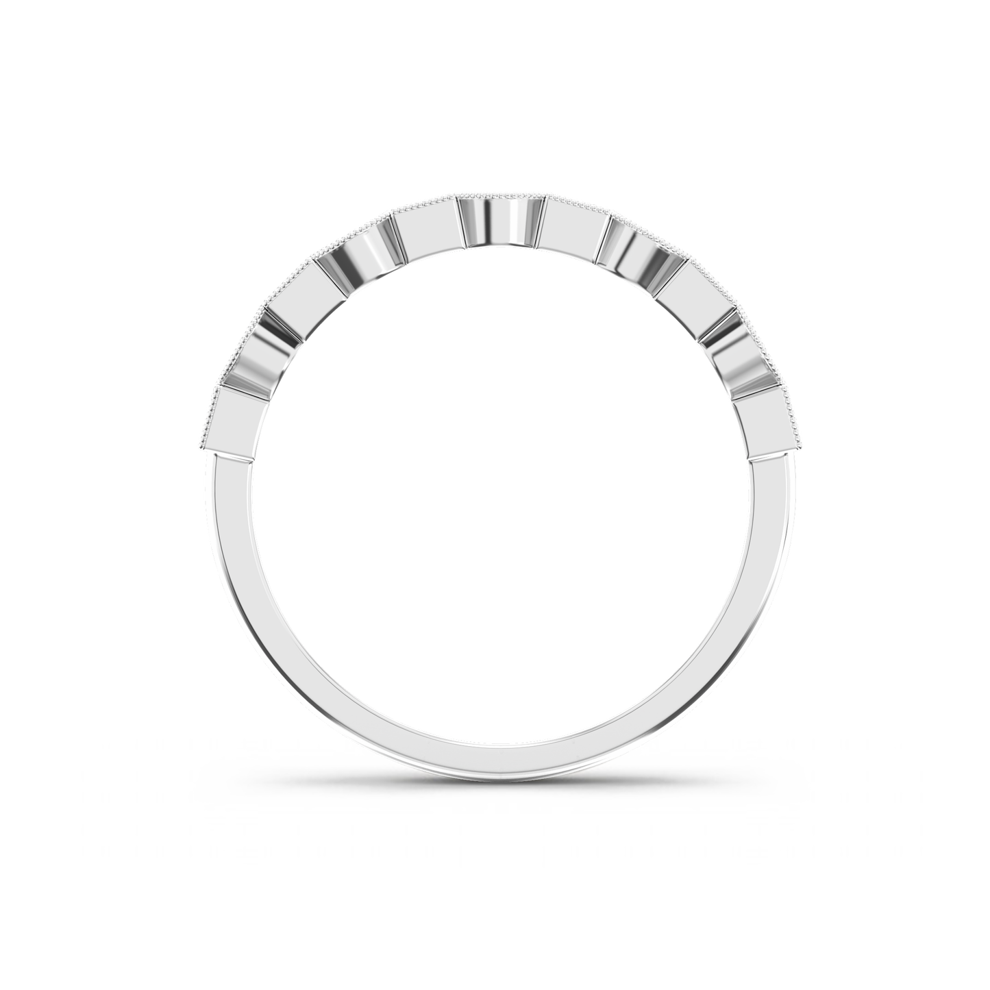 Gleaming Harmony Eternity Ring