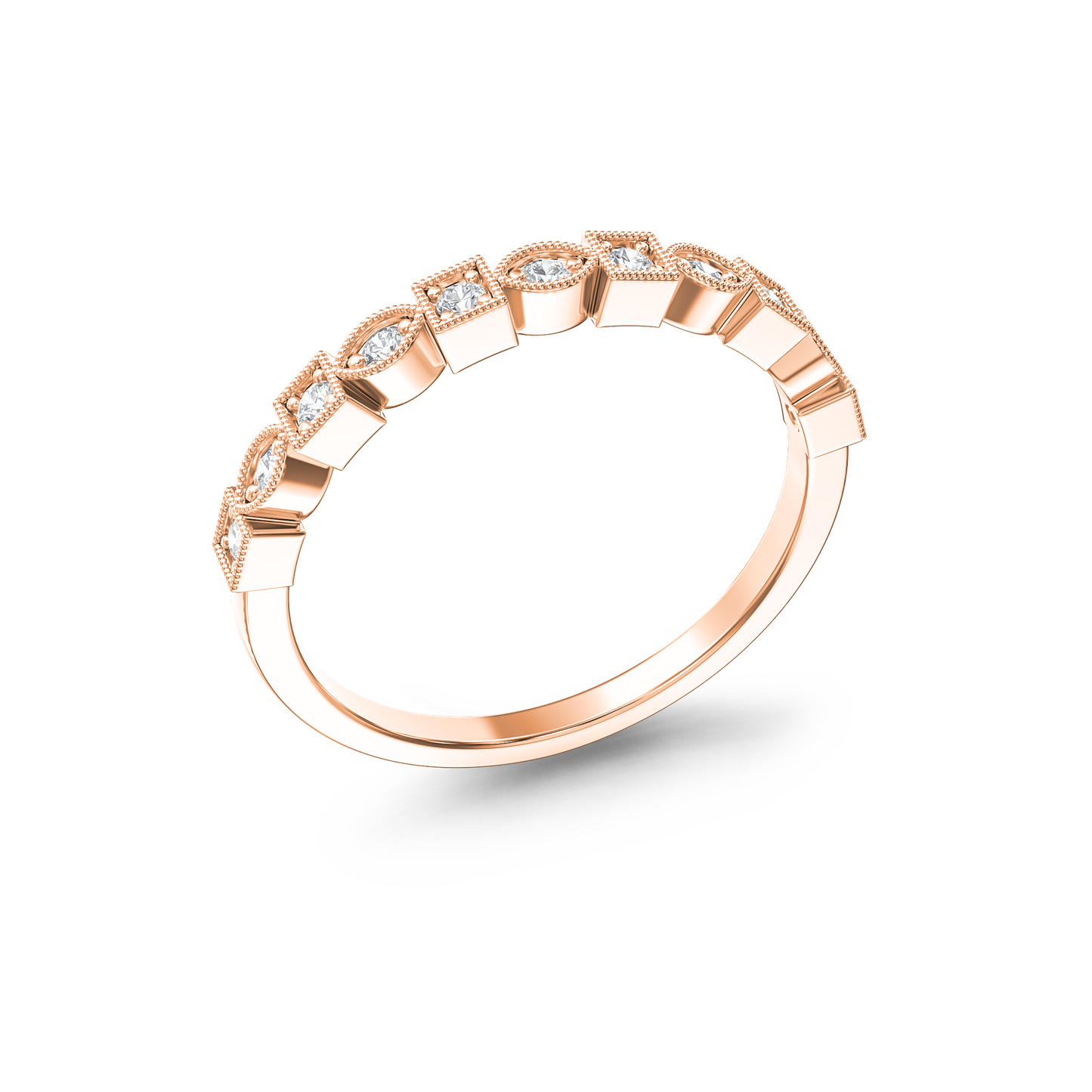 Gleaming Harmony Eternity Ring