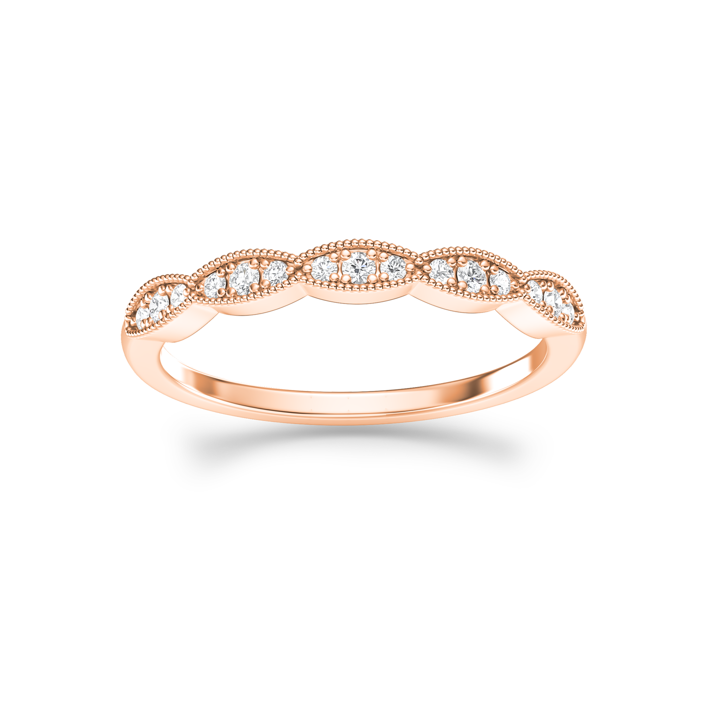 Marquise Pave Eternity Band
