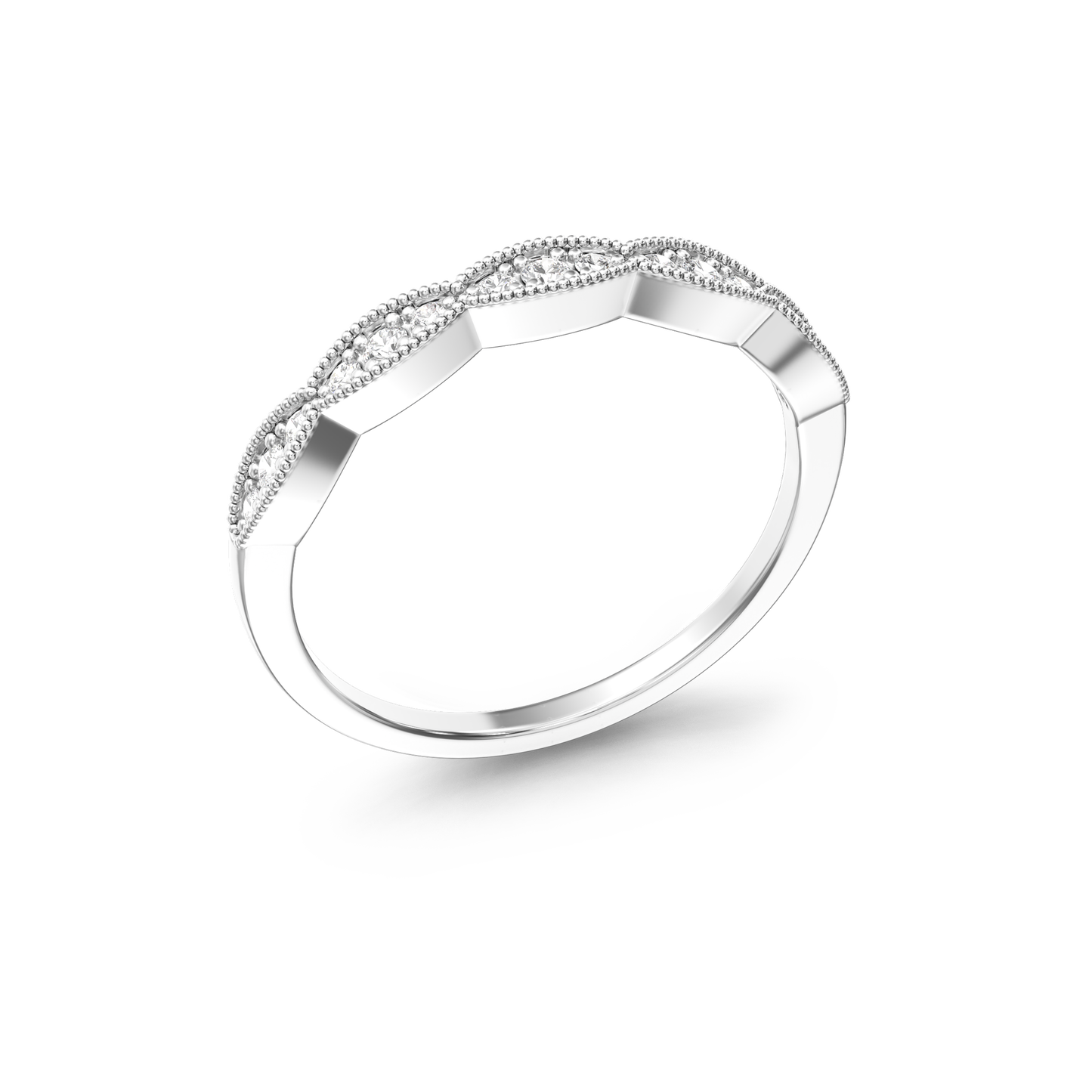 Marquise Pave Eternity Band
