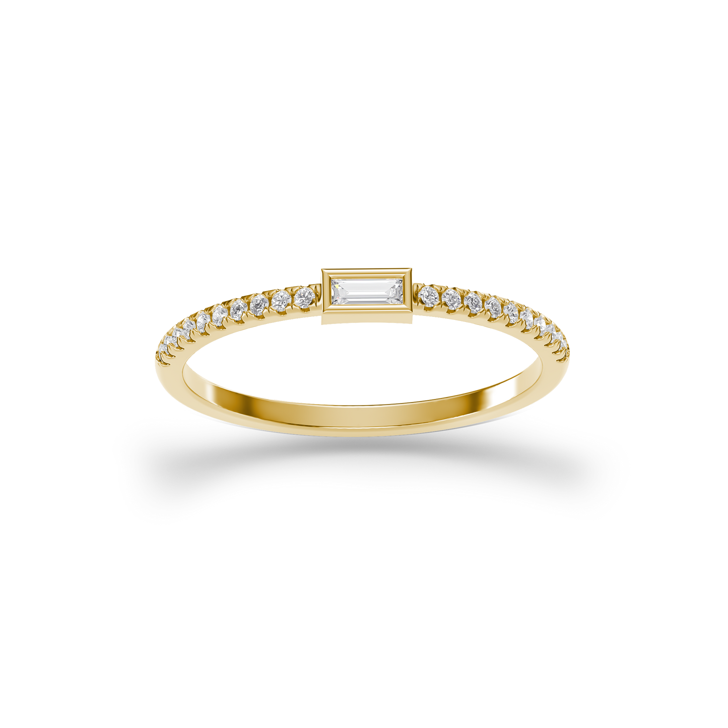 Baguette Sparkle Ring