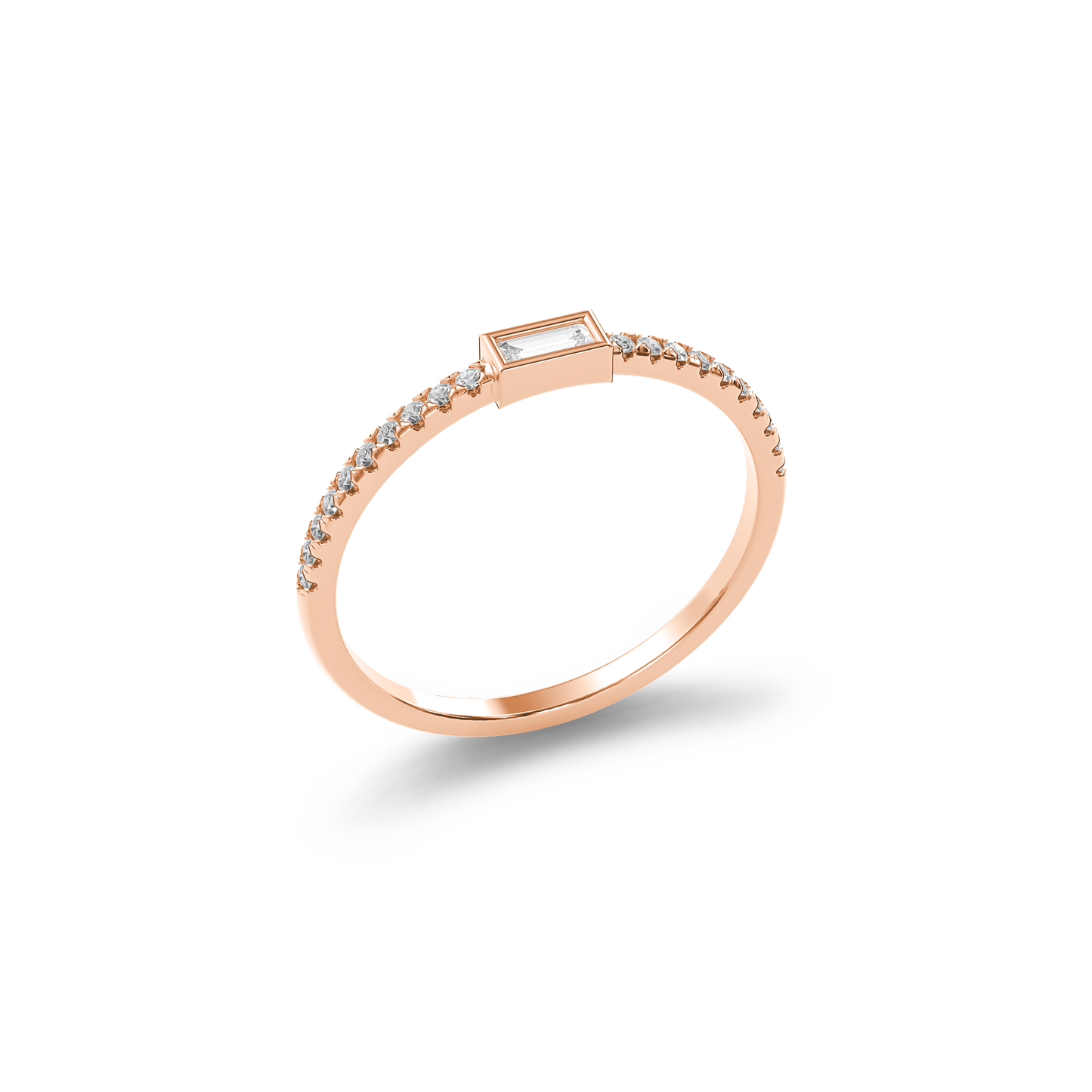 Baguette Sparkle Ring