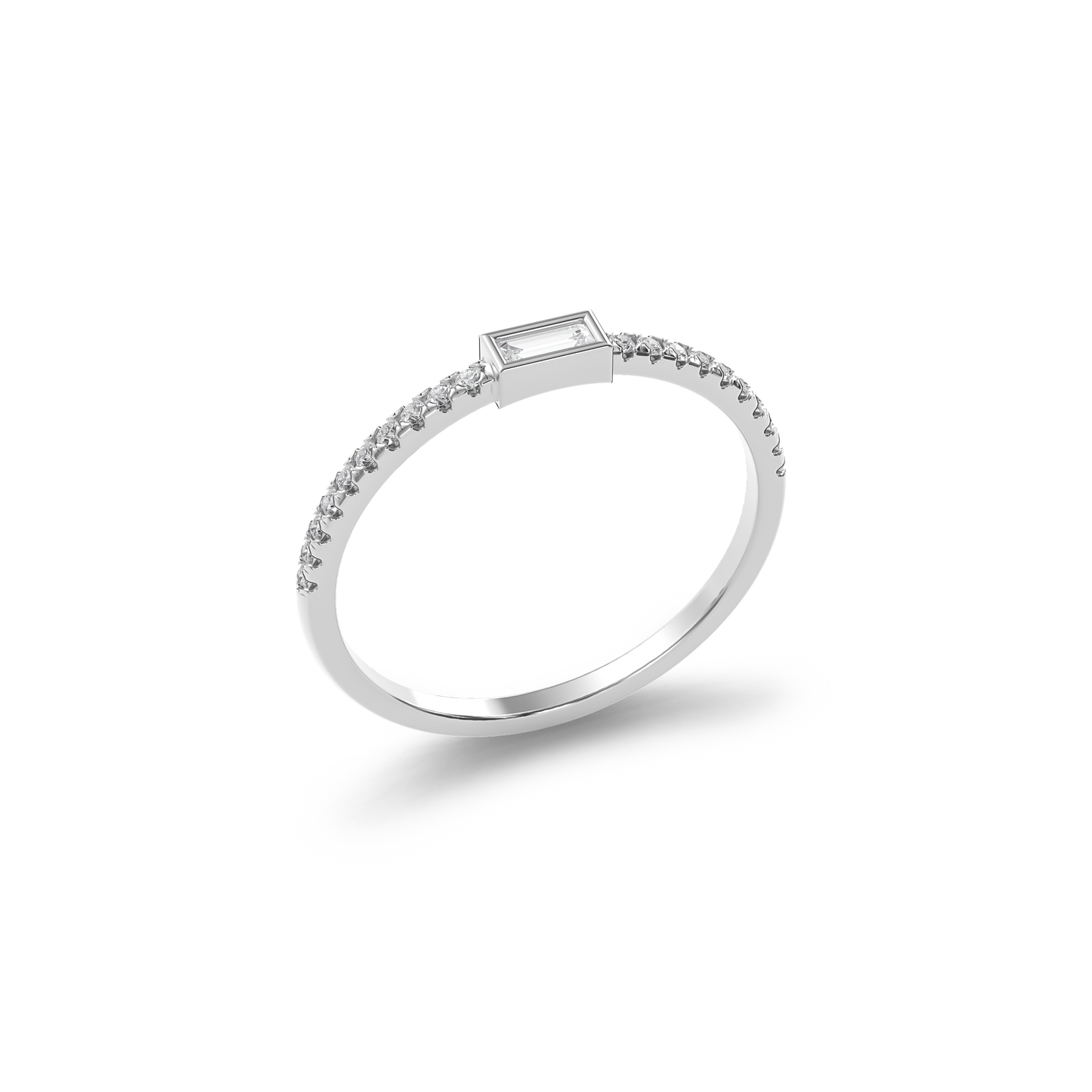 Baguette Sparkle Ring