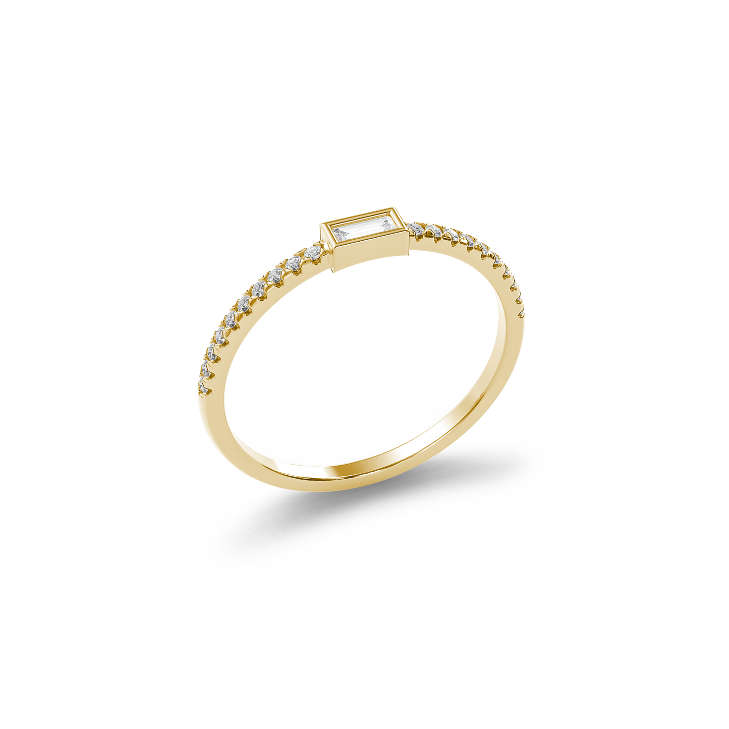 Baguette Sparkle Ring