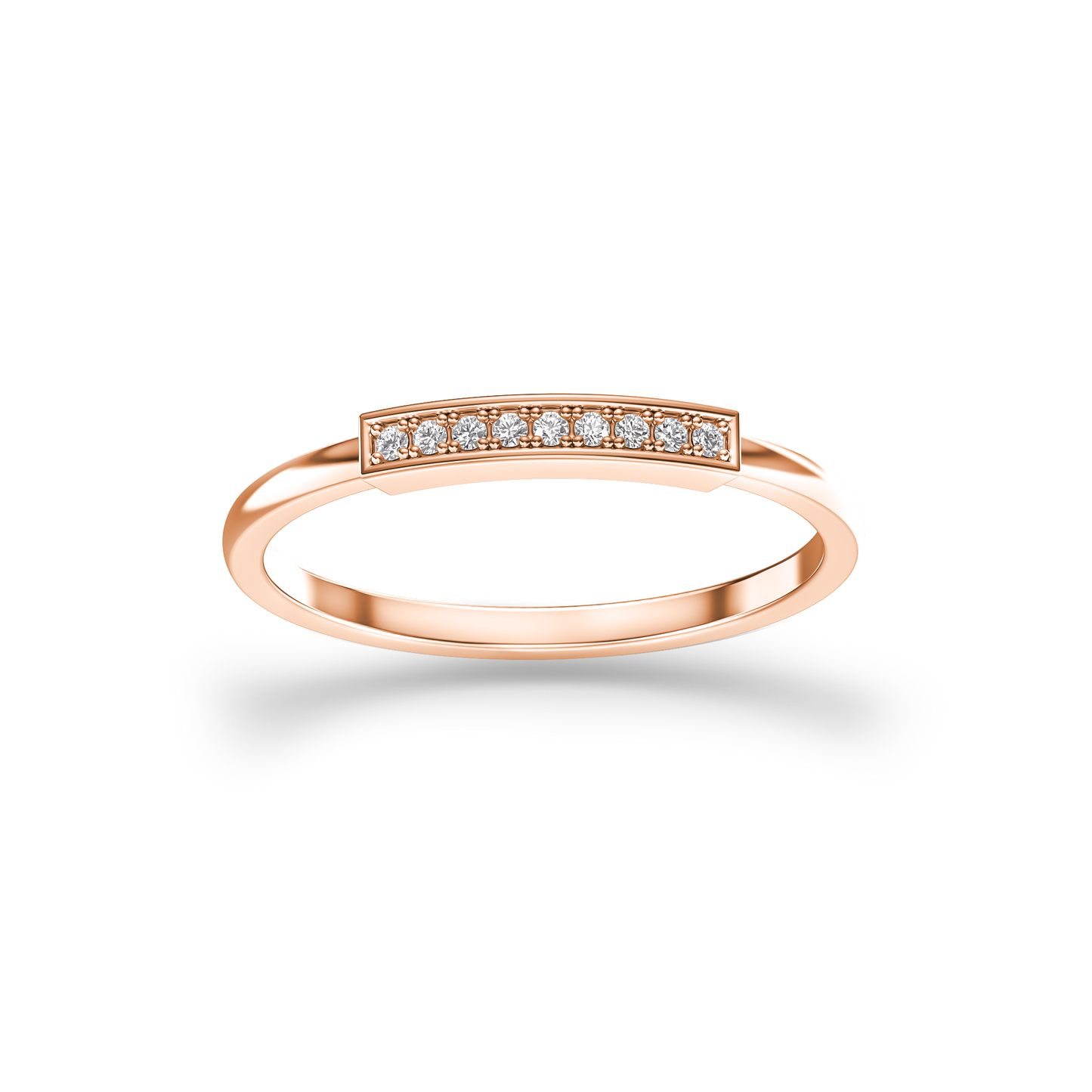 Bezel Pave Delight Band
