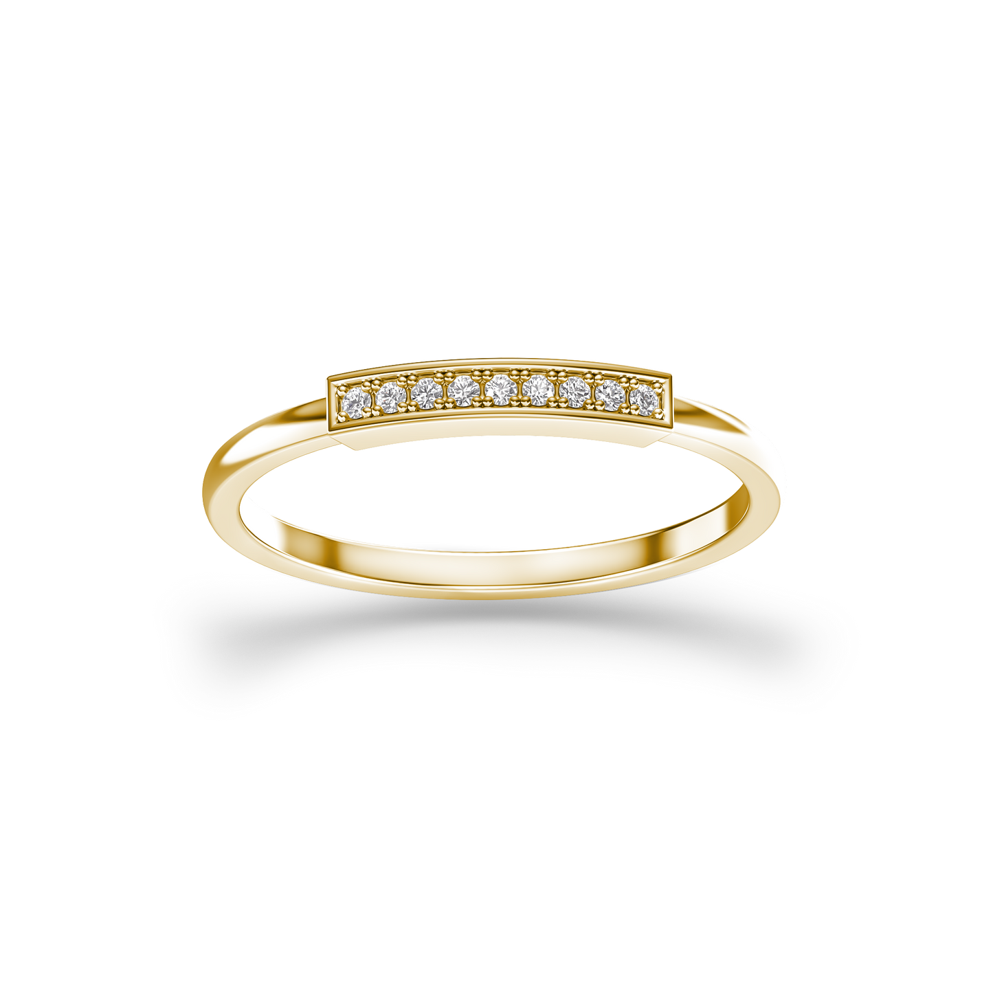 Bezel Pave Delight Band