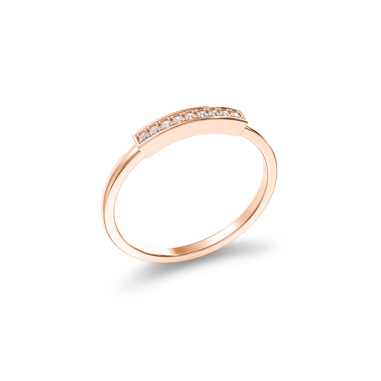 Bezel Pave Delight Band