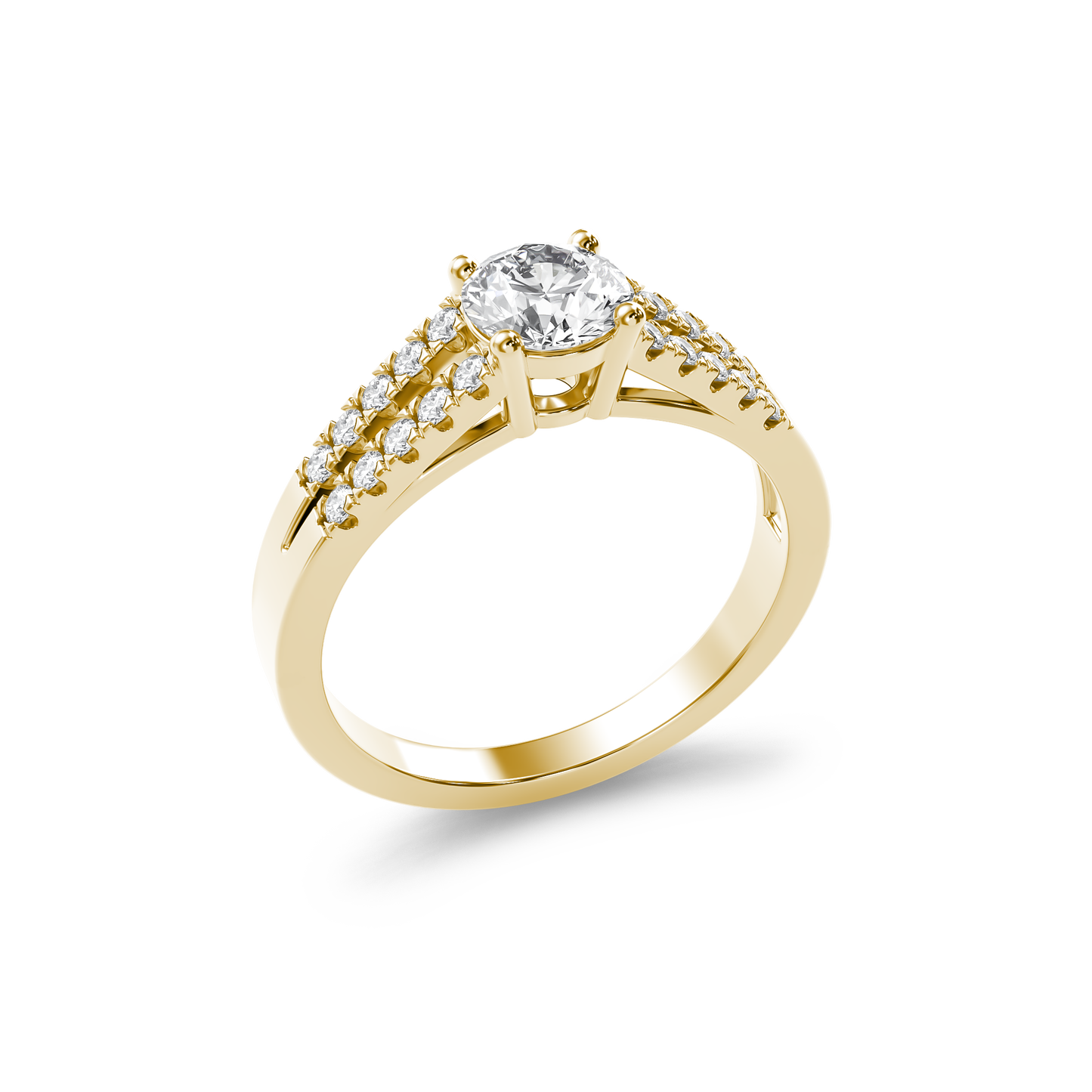 Radiant Slit Band Ring