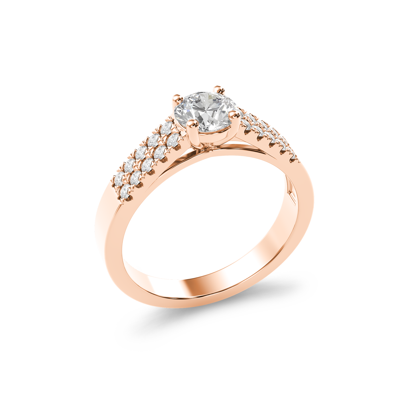 Radiant Twin Band Ring