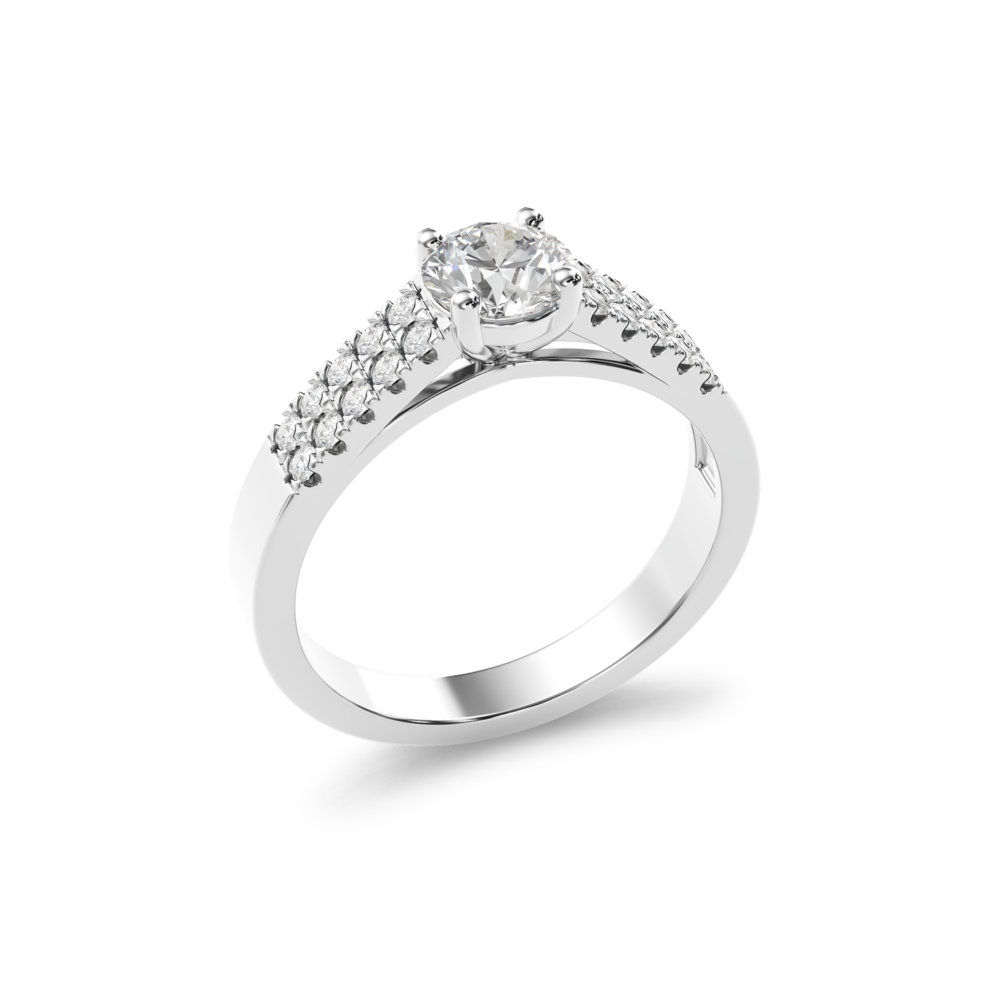 Radiant Twin Band Ring