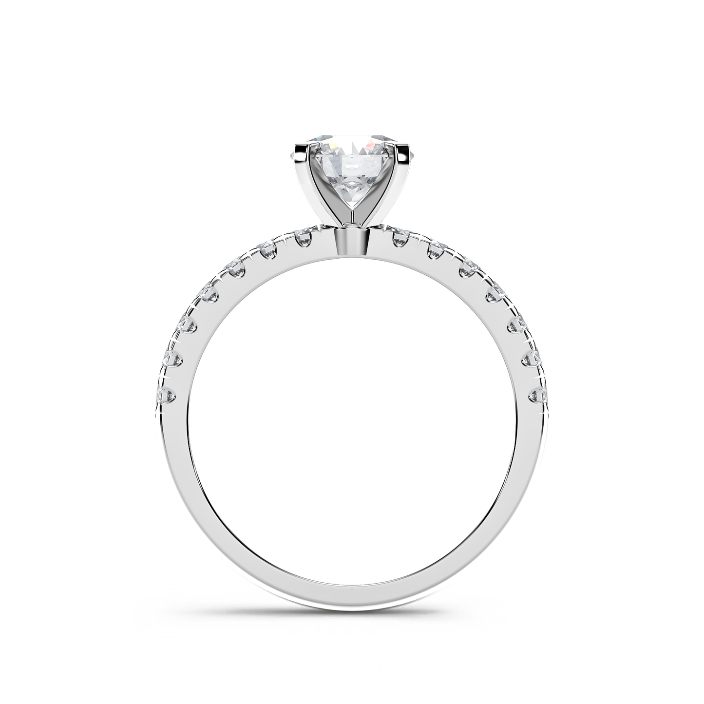Eternal Spark Solitaire Ring
