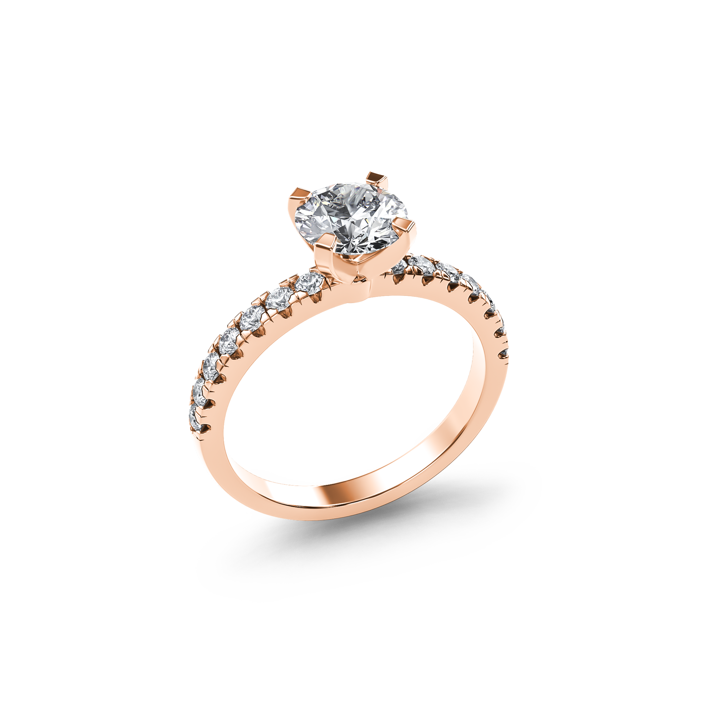 Eternal Spark Solitaire Ring