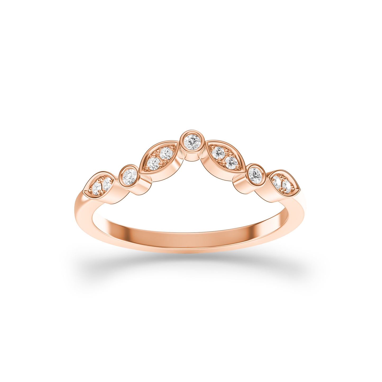 Marquise & Bezel V-Band