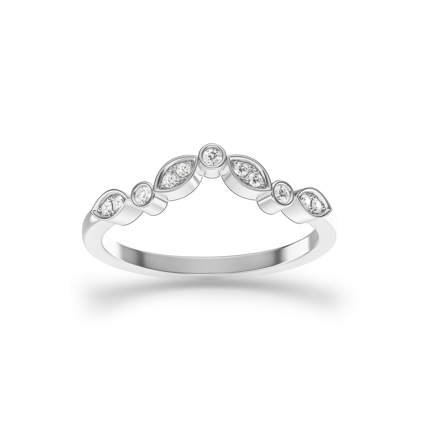 Marquise & Bezel V-Band