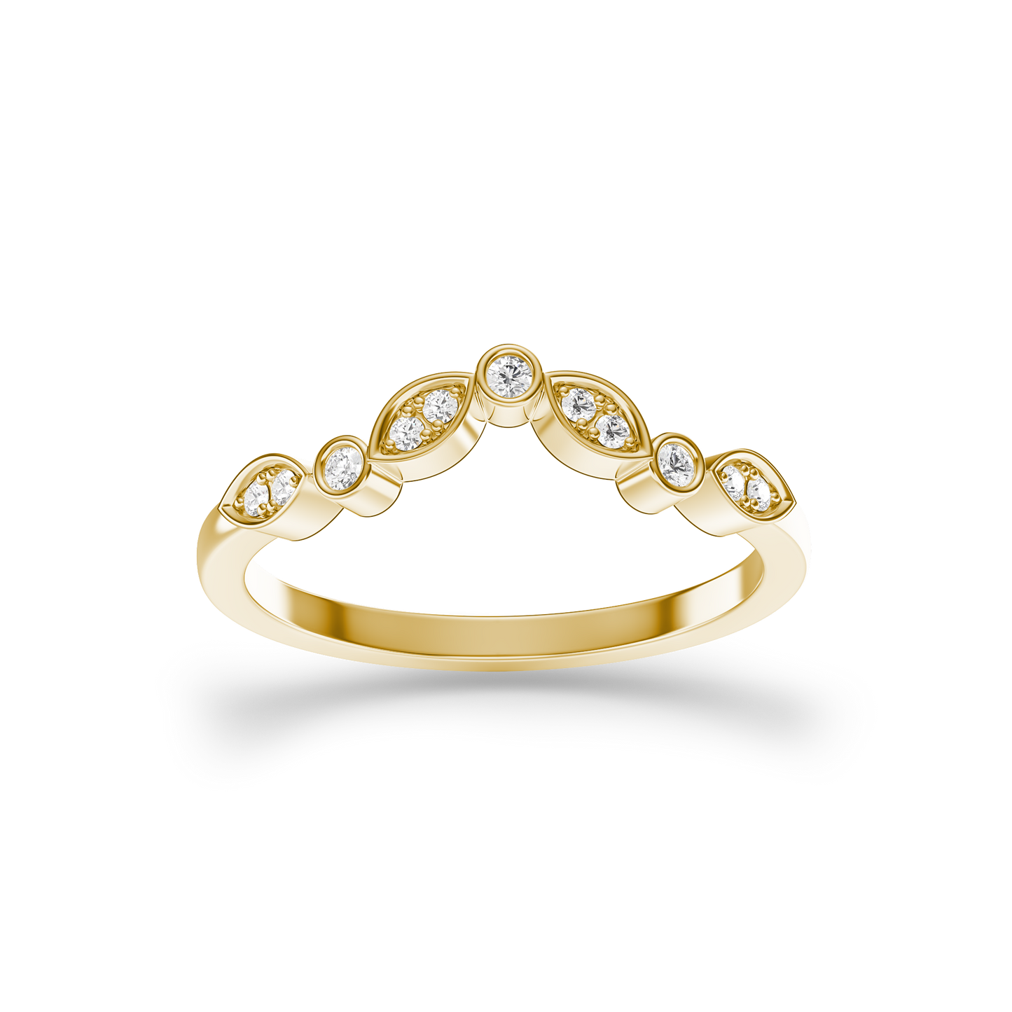 Marquise & Bezel V-Band