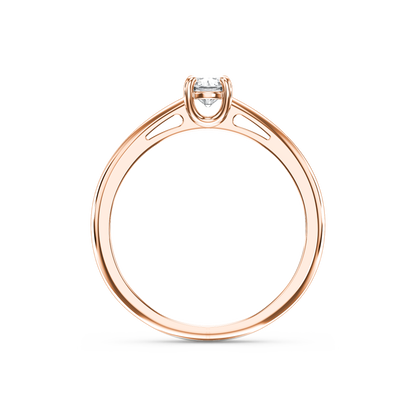 Elegant Shine Solitaire Ring