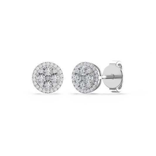 Floral Halo Elegance Earrings