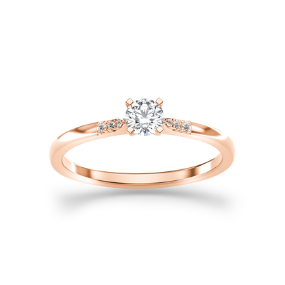 Elegant Lineage Solitaire Ring