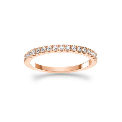 Eternity Scallop Ring